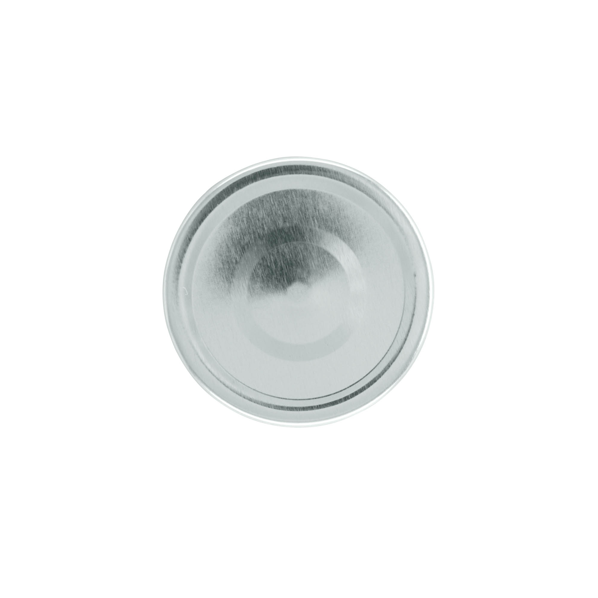 Diep-geschroefd sluiting, blik, zilver, voor opening: Deep-TO 70