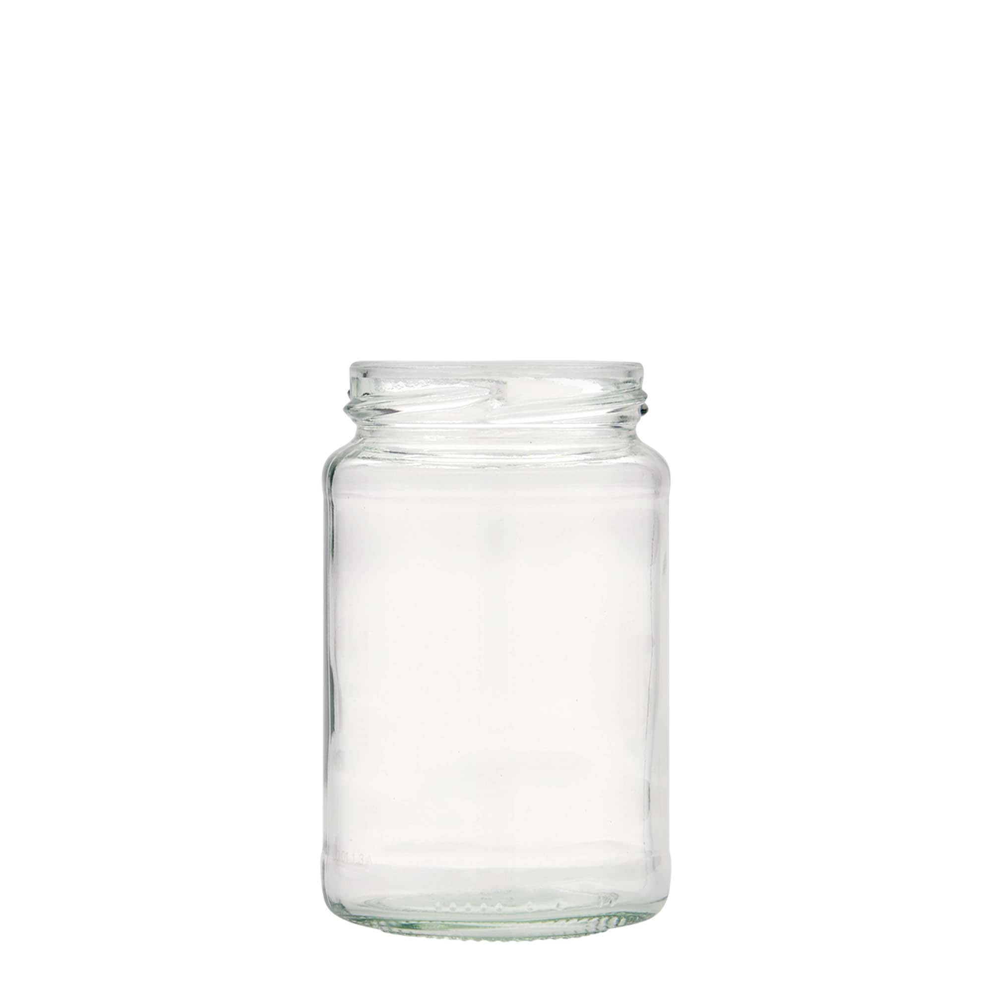 225 ml hoog rond glas, monding: Twist-Off (TO 58)