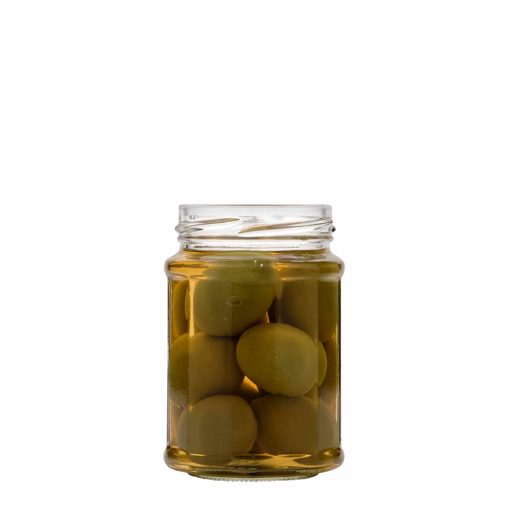 192 ml zeskantglas, twaalfhoekig, opening: Twist-Off (TO 58)