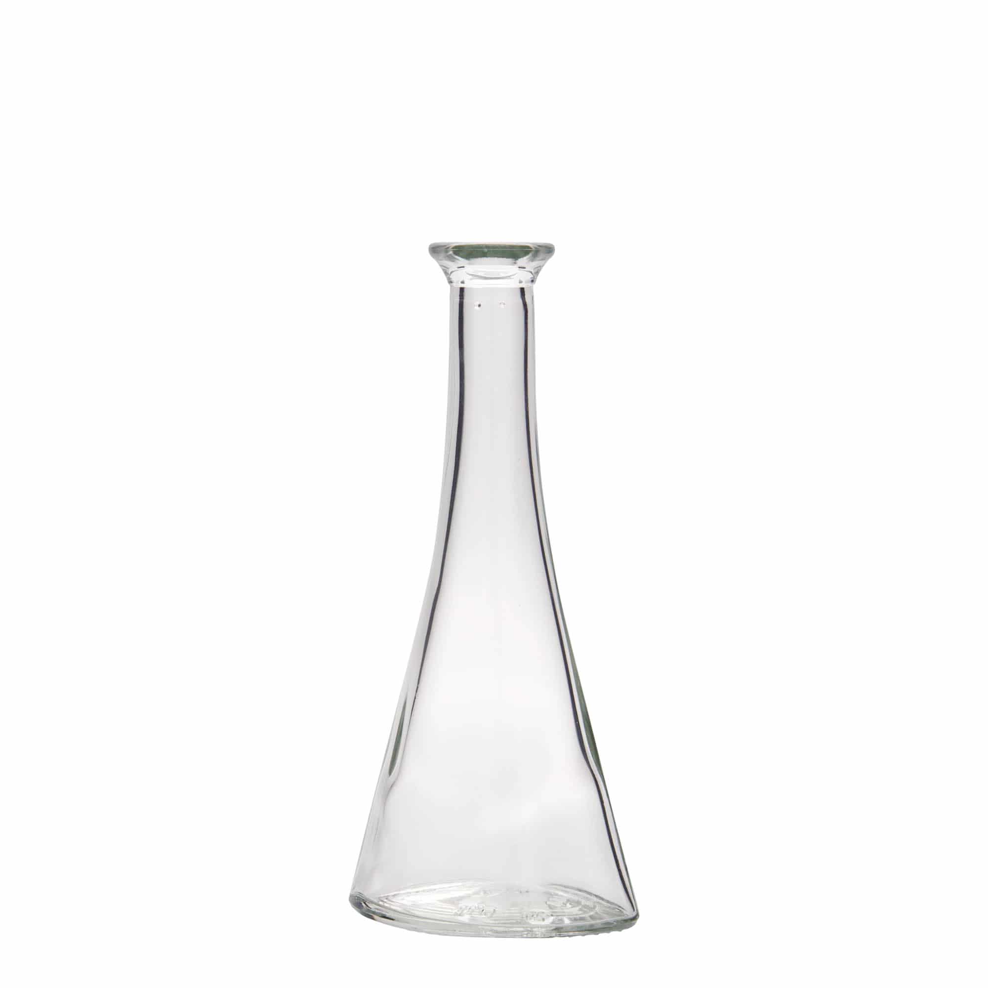100 ml glazen fles 'Veronica', halfrond, opening: kurk