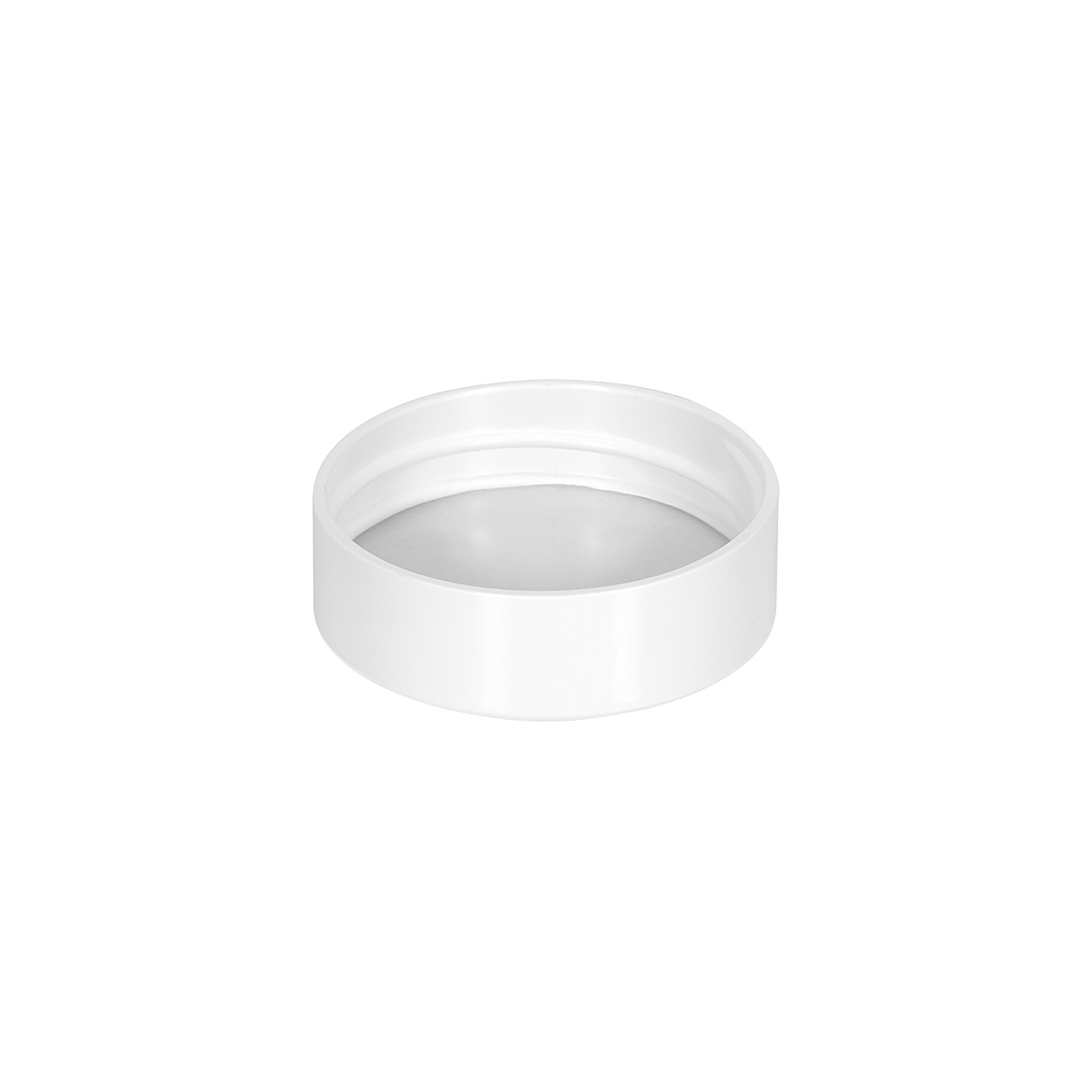 Schroefdop voor 30 ml 'Brown Line', PP, wit Schroefdop voor 30 ml 'Brown Line', PP, wit