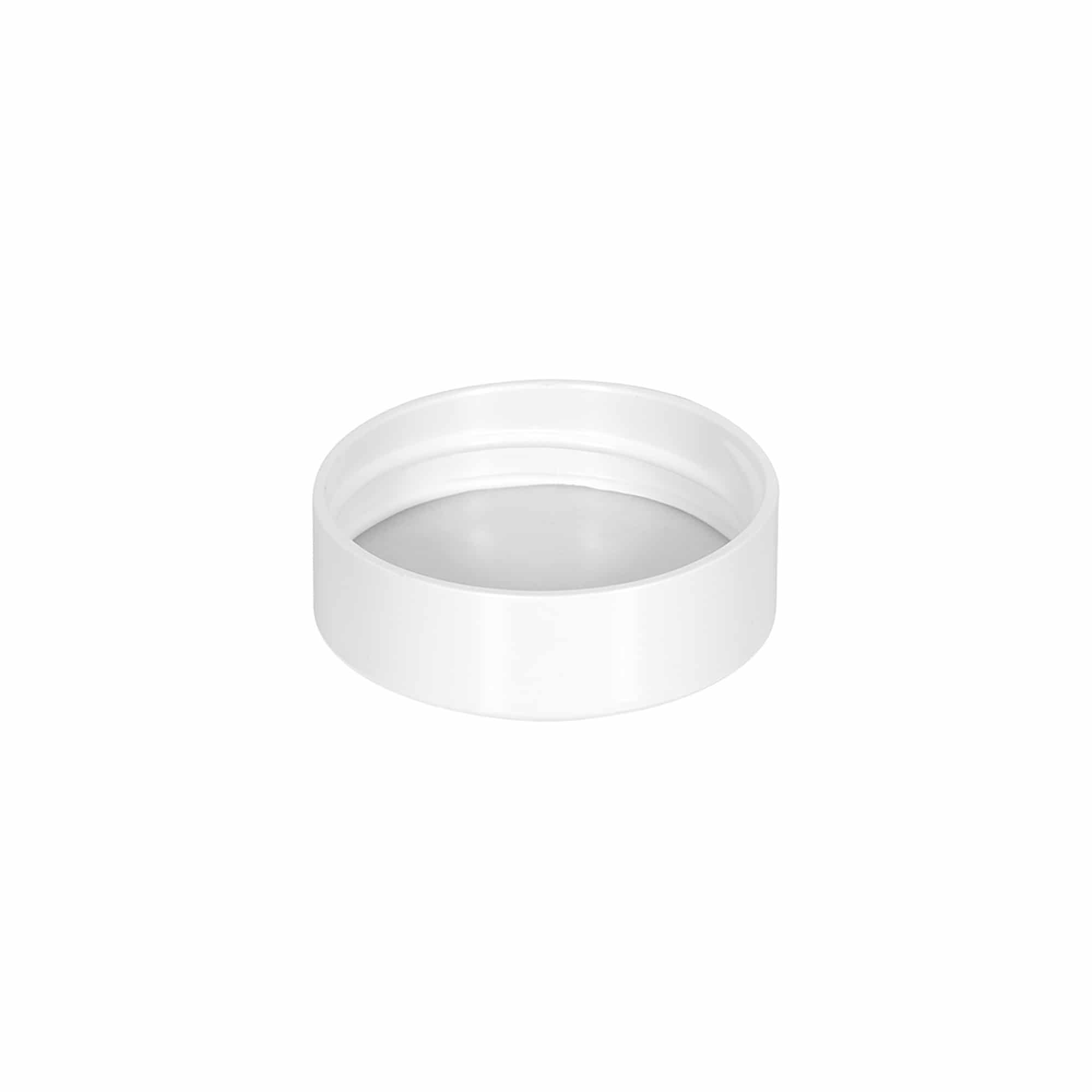 Schroefdop voor 30 ml 'Brown Line', PP, wit