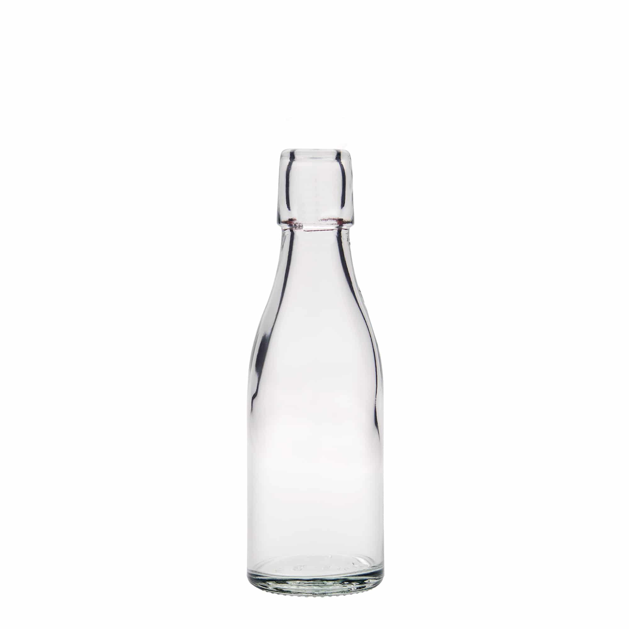 Glazen fles 'Paul', 200 ml, monding: beugelsluiting Glazen fles 'Paul', 200 ml, monding: beugelsluiting