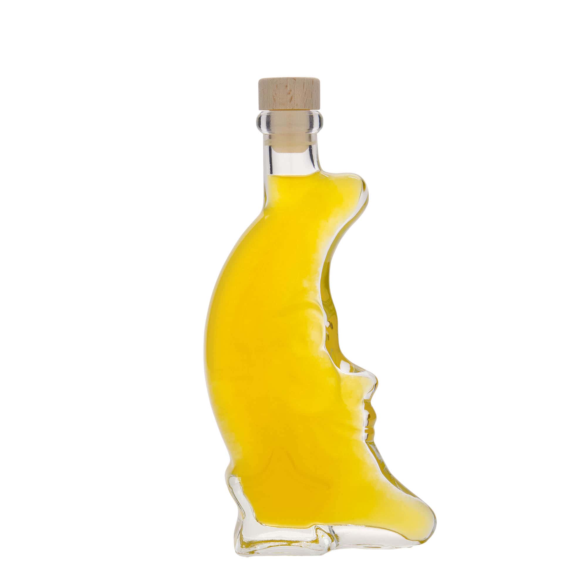 200 ml glazen fles 'Mond', opening: kurk