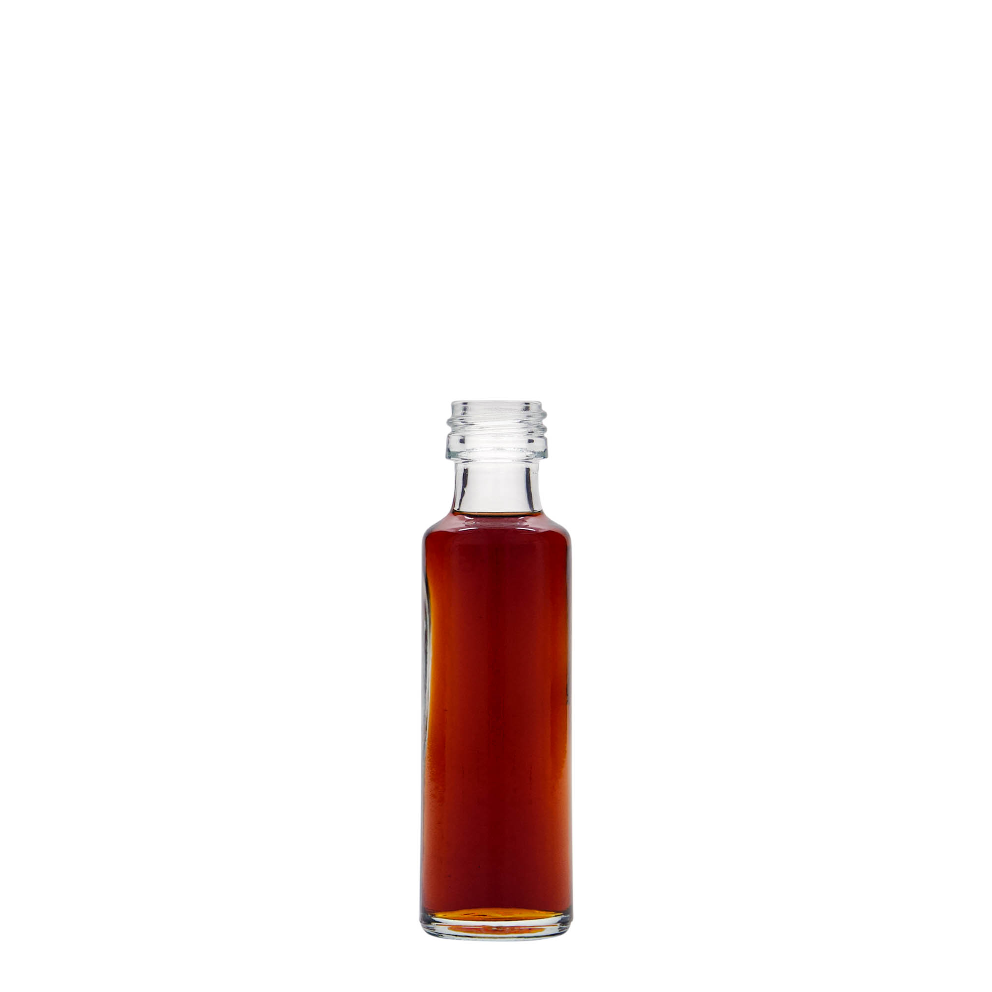 20 ml glazen fles 'Dorica', opening: PP 18 20 ml glazen fles 'Dorica', opening: PP 18