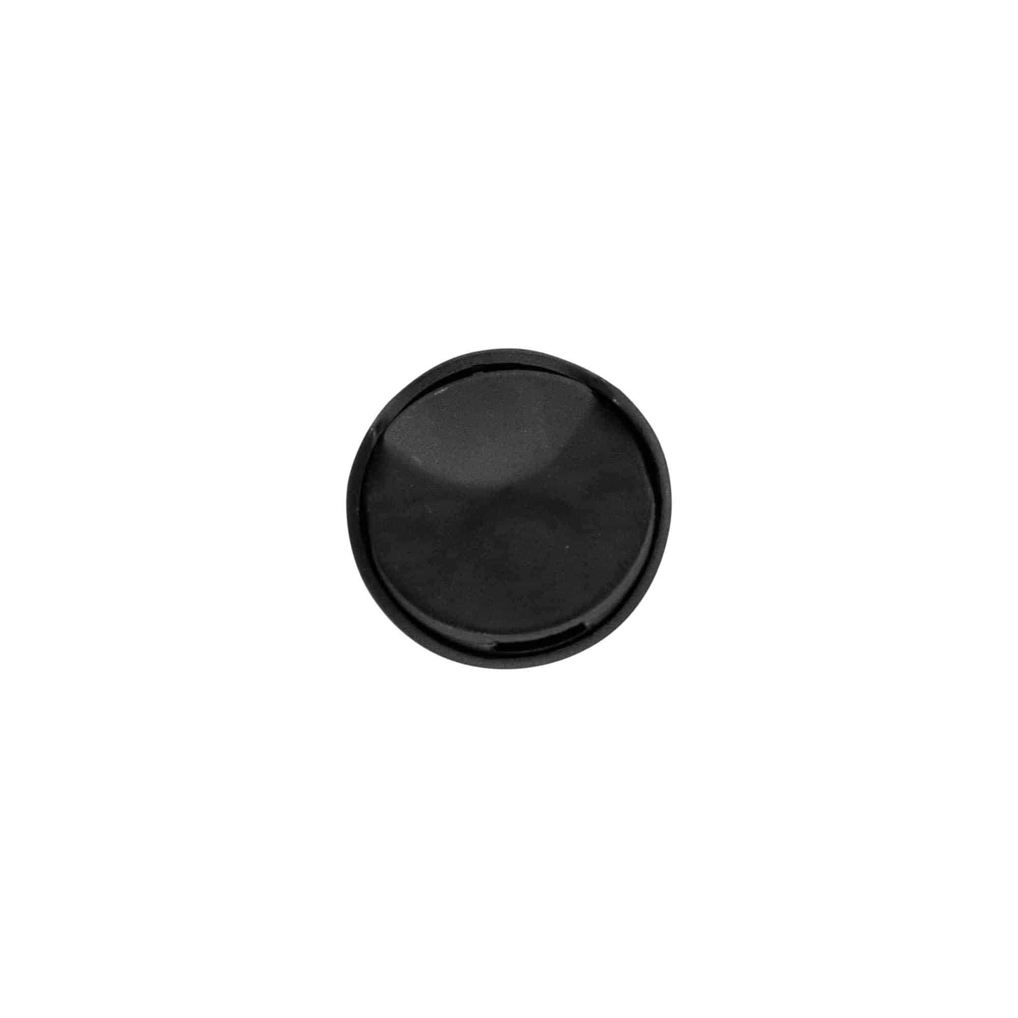Schroefsluiting Disc Top, PP-kunststof, zwart, voor monding: 24/410