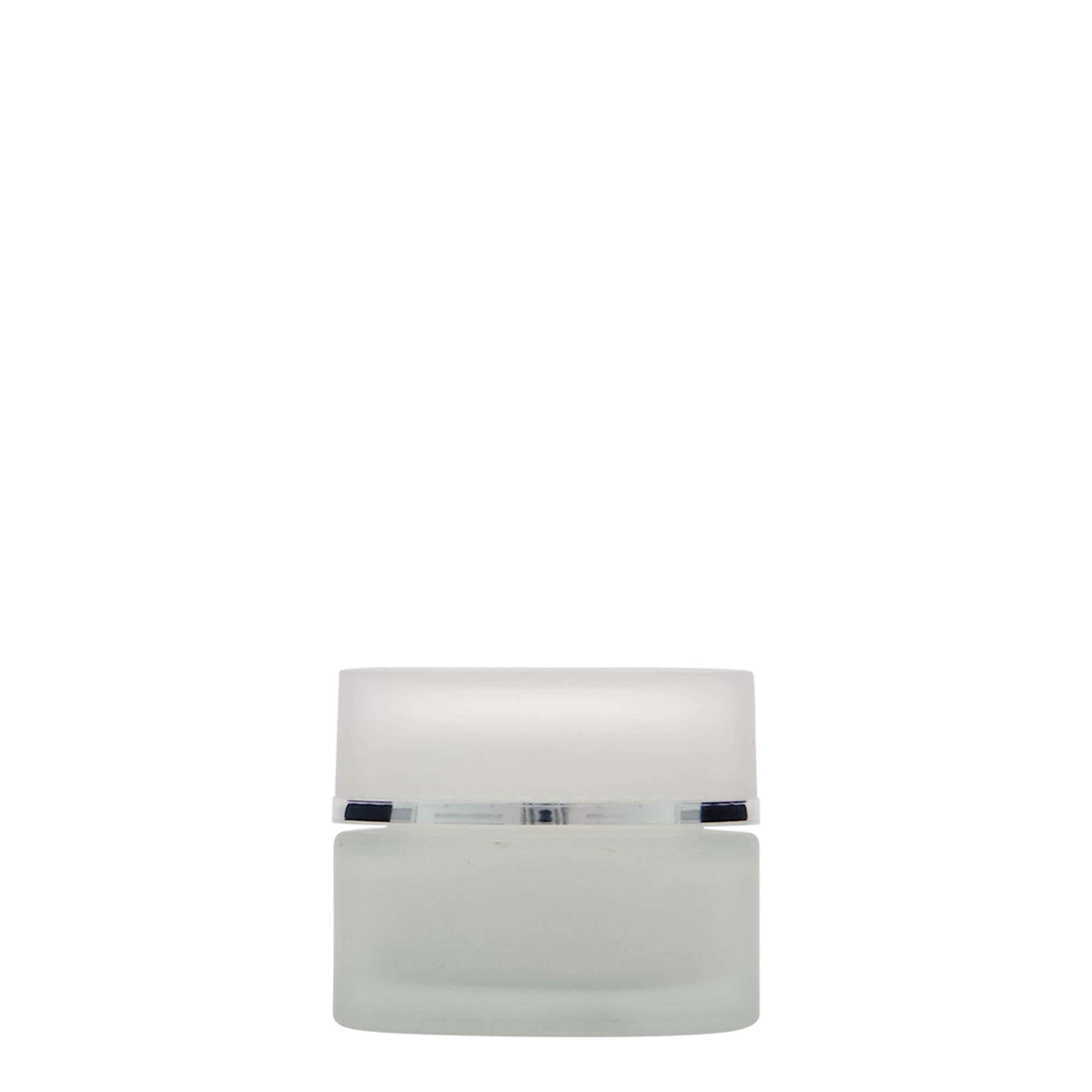 30 ml potje 'Platin Edition', glas, mat, opening: schroefdop