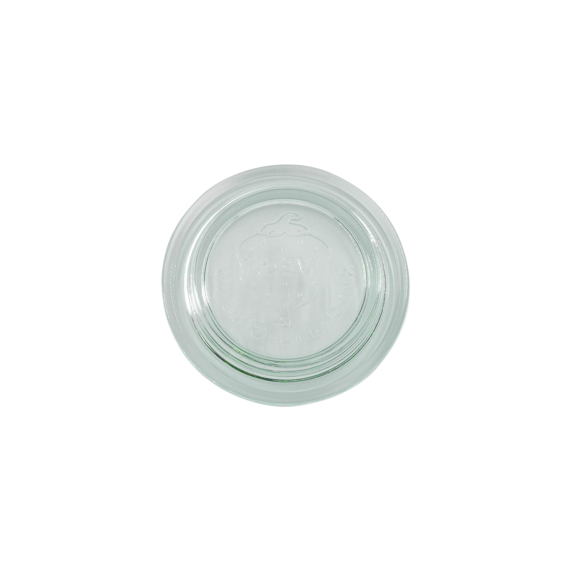WECK-Glasdeksel Rondrand #, voor opening: RR60 WECK-Glasdeksel Rondrand #, voor opening: RR60