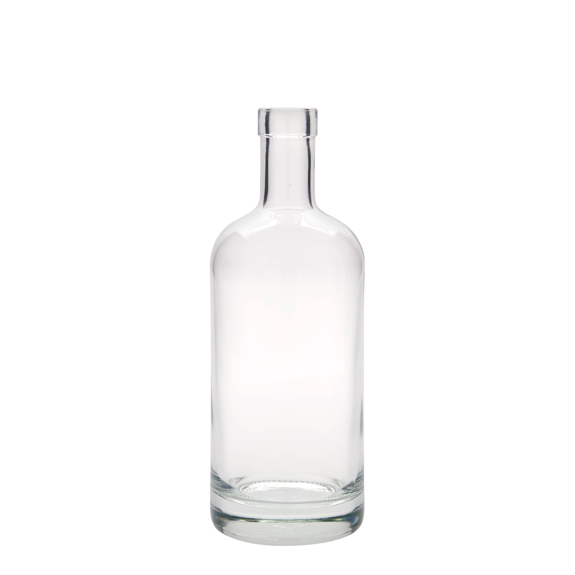 500 ml glazen fles 'Linea Uno', hals: kurk 500 ml glazen fles 'Linea Uno', hals: kurk