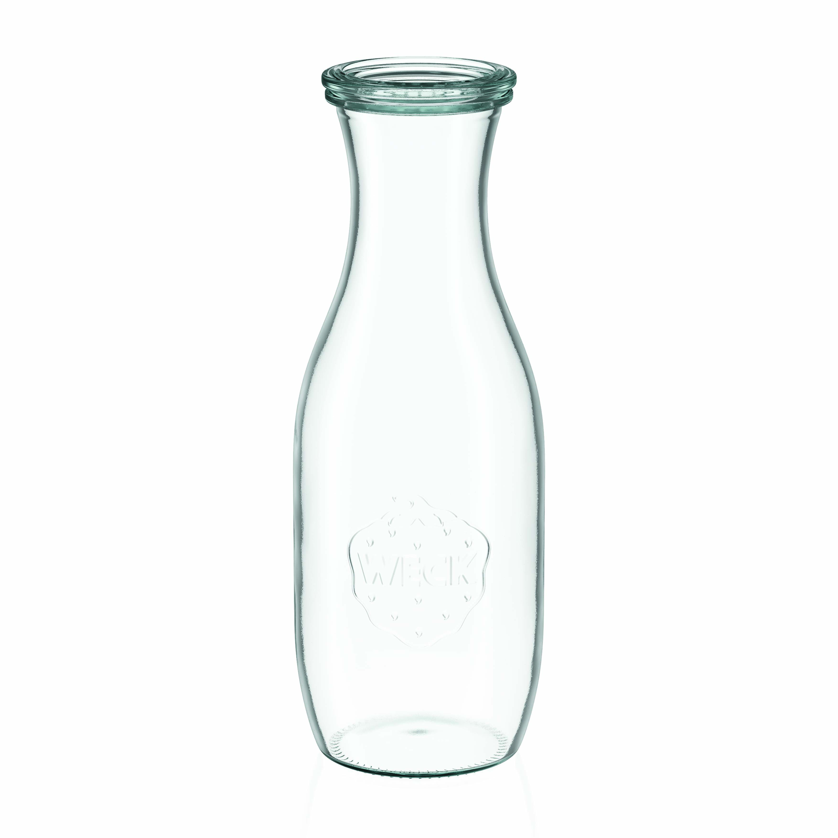 1.000 ml WECK-sapfles #, monding: ronde rand