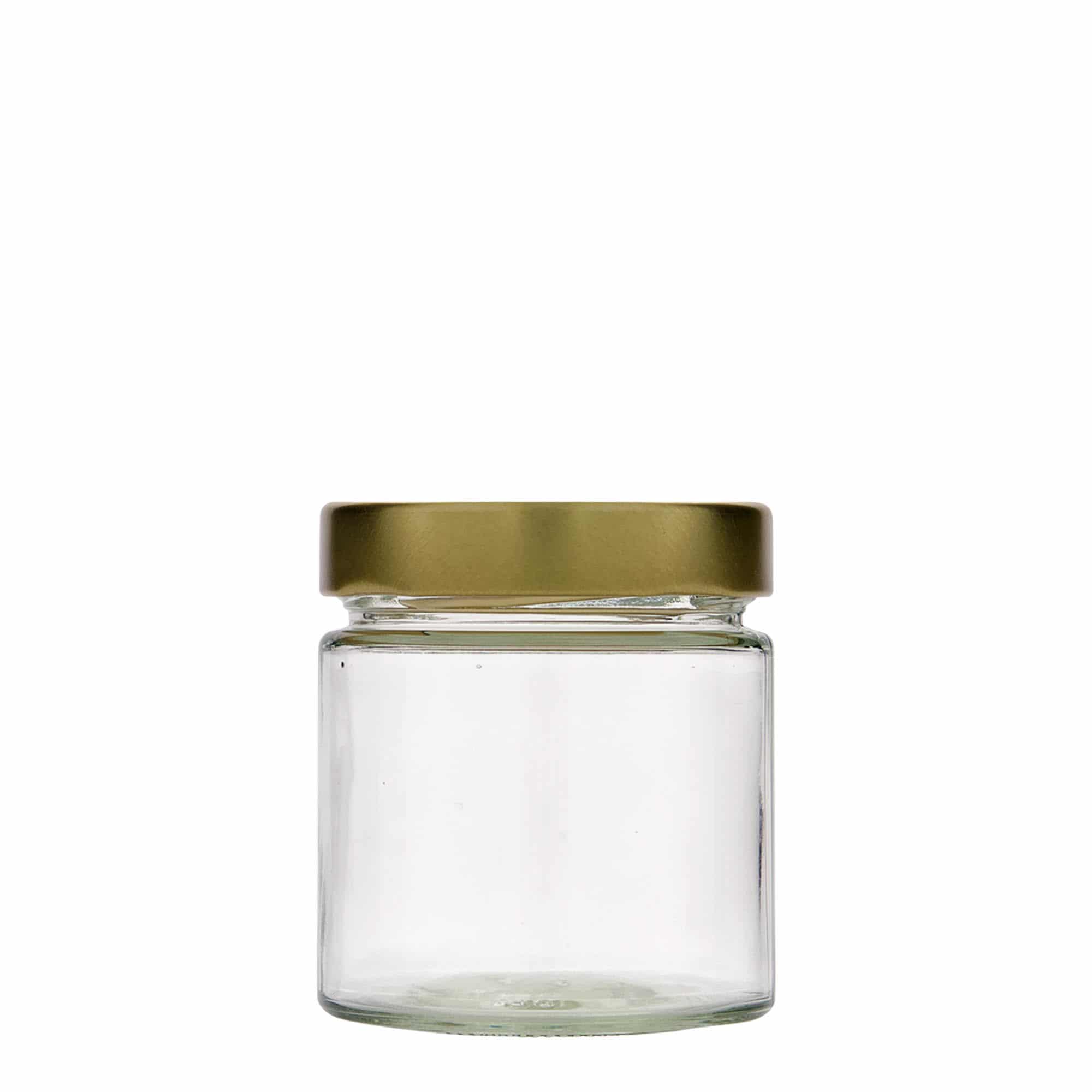 212 ml rond glas 'Aurora', opening: Deep-Twist-Off (DTO 66)