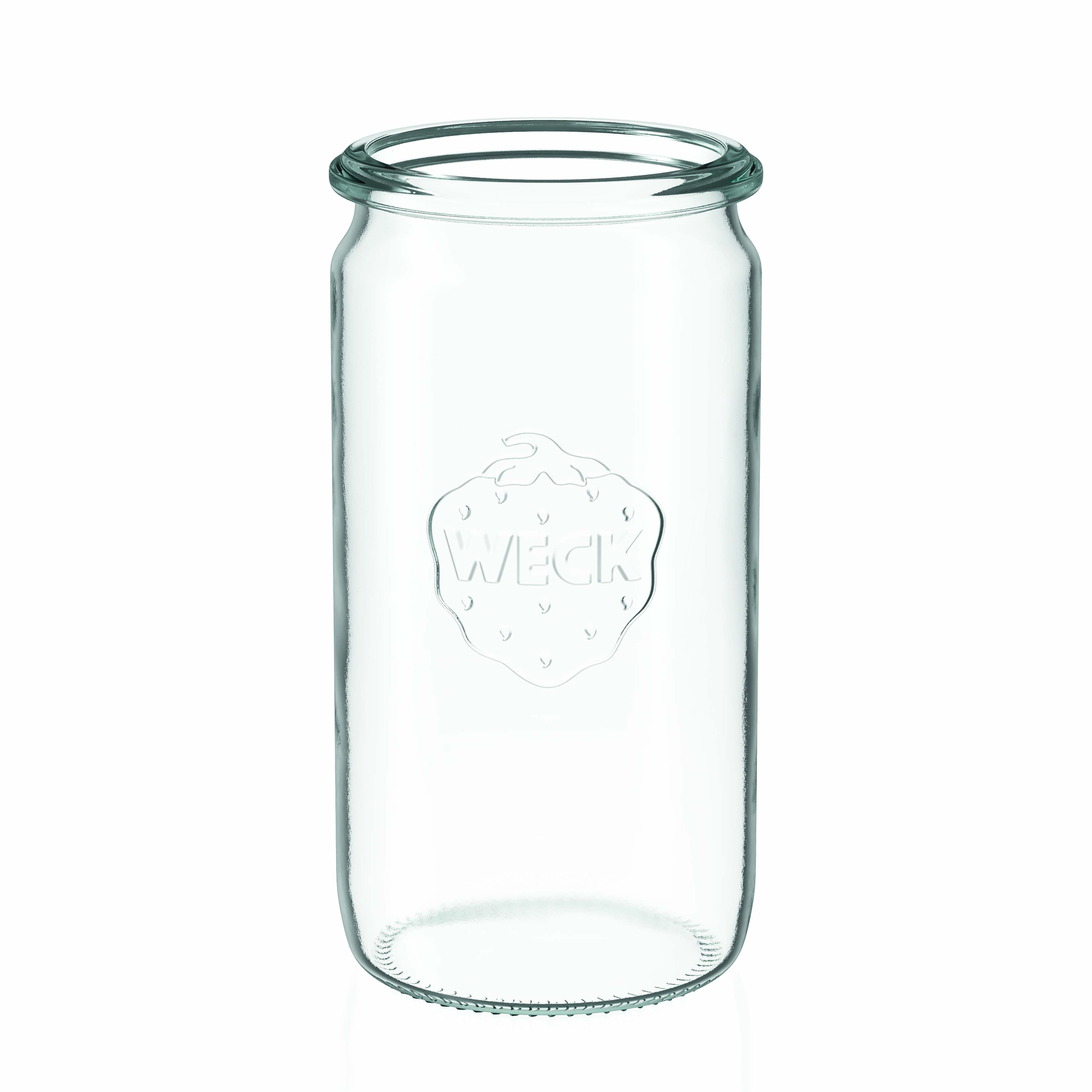 340 ml WECK-cilinderglas, opening: ronde rand 340 ml WECK-cilinderglas, opening: ronde rand
