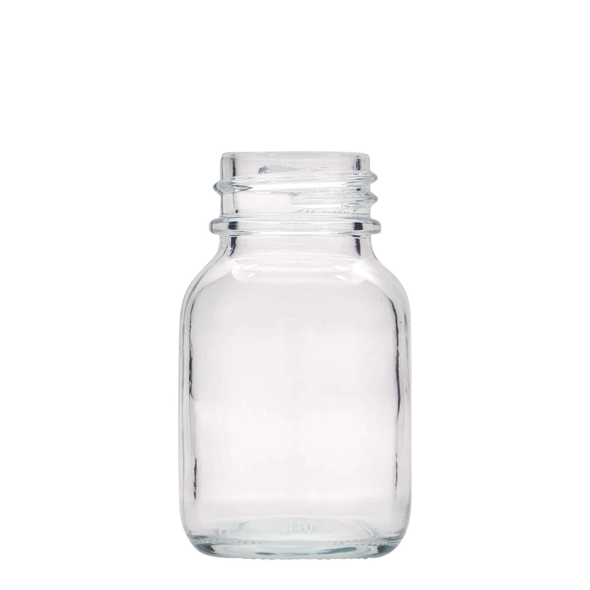Pot met brede hals, 50 ml, monding: DIN 32 Pot met brede hals, 50 ml, monding: DIN 32