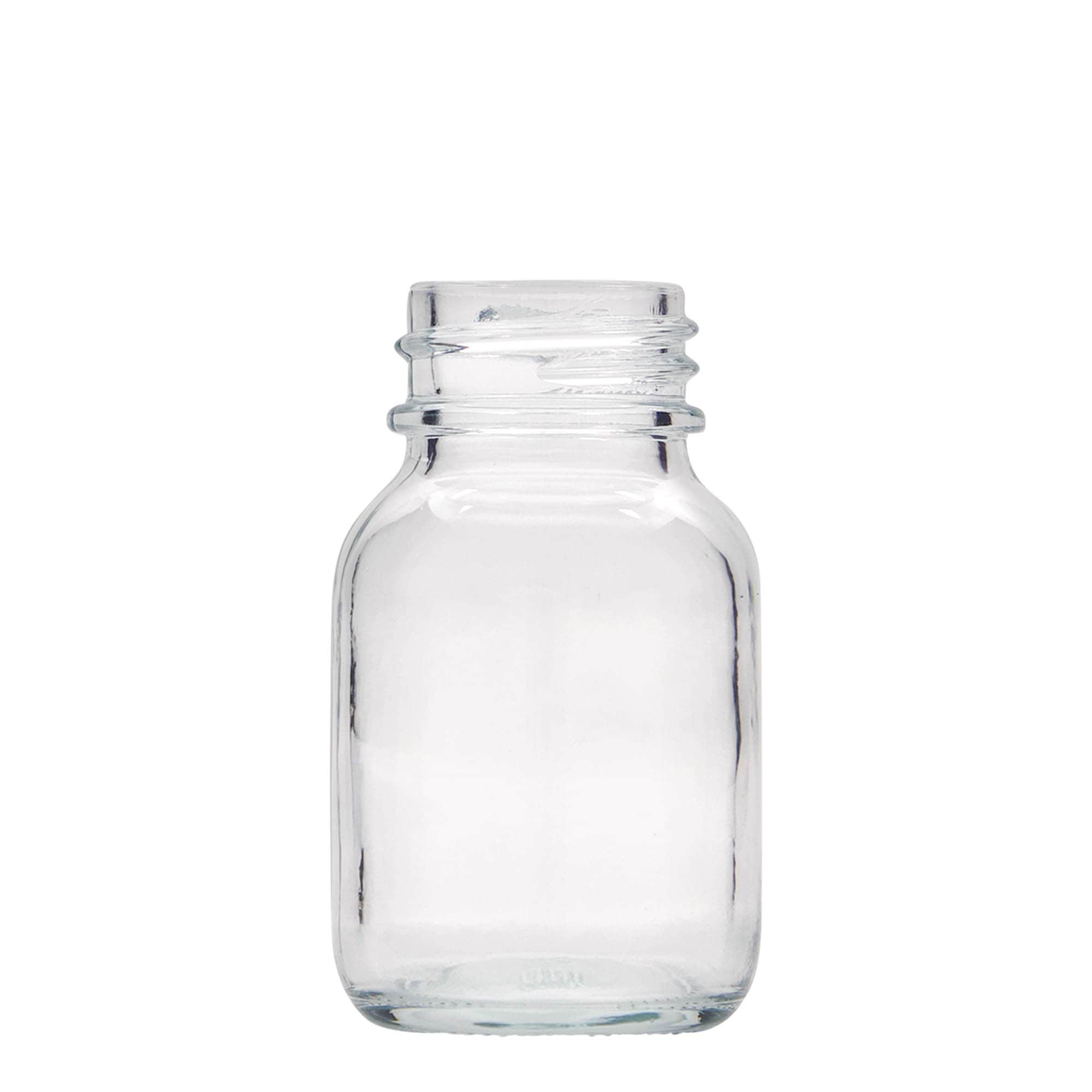 50 ml bredehalsfles, opening: DIN 32