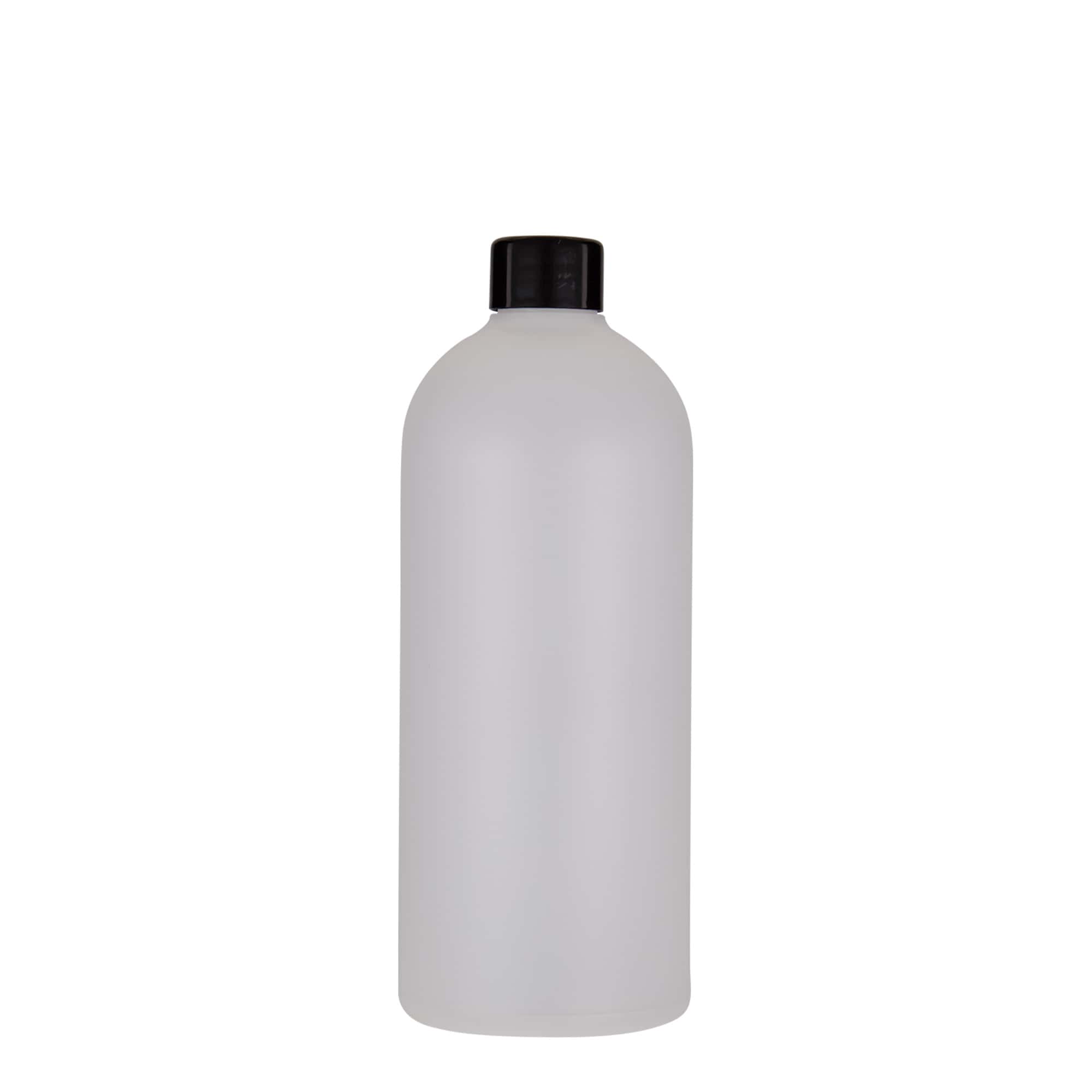 500 ml kunststoffles 'Tuffy', HDPE, naturel, hals: 24/410
