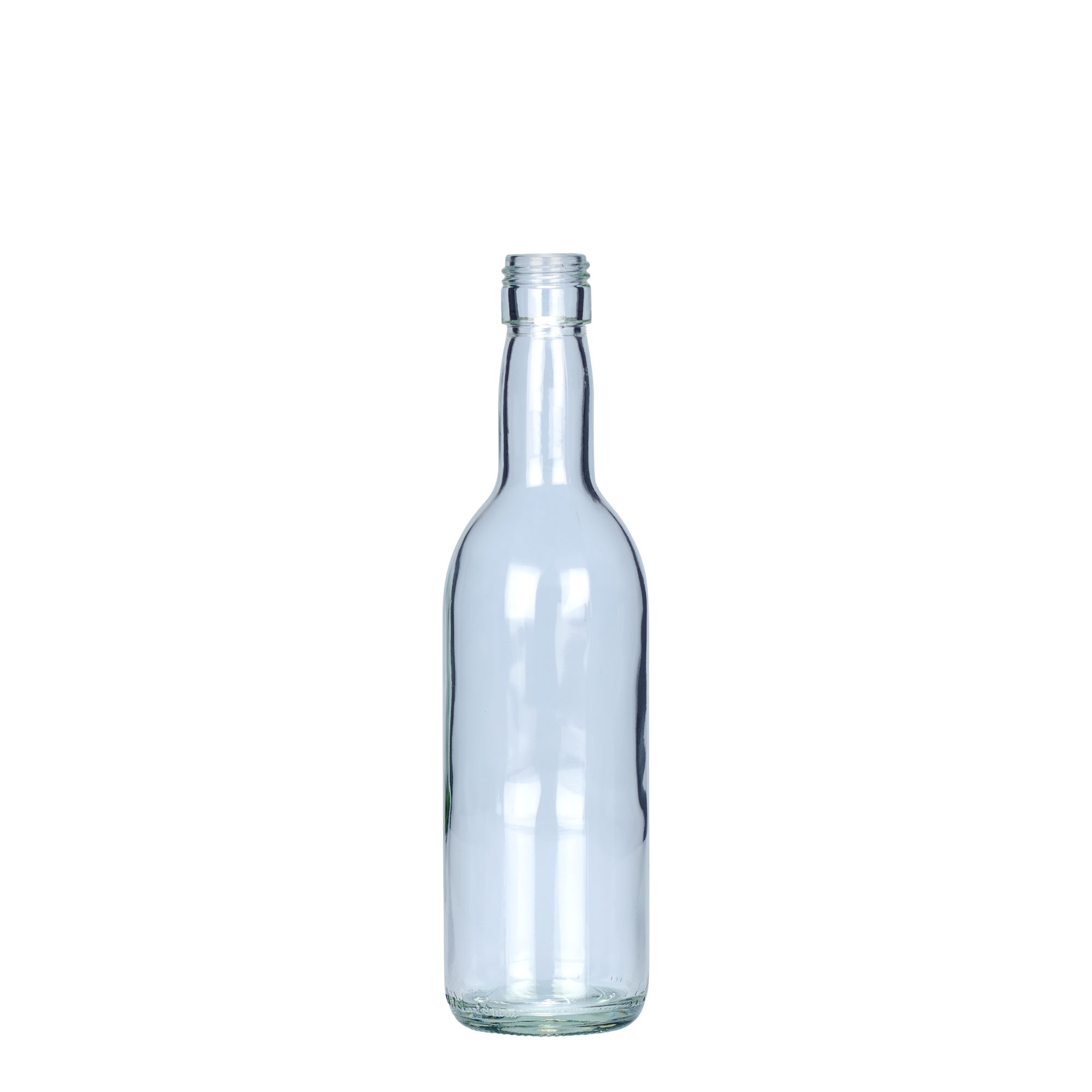 187 ml glazen fles 'Bordeaux Airline', opening: PP 22 187 ml glazen fles 'Bordeaux Airline', opening: PP 22