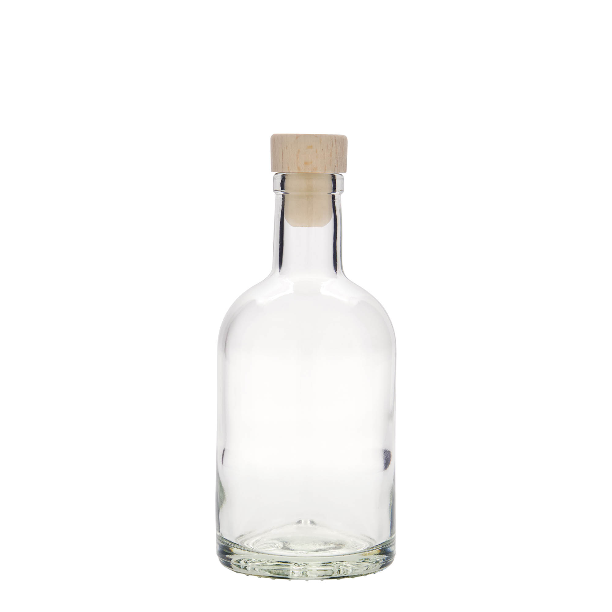 250 ml glazen fles 'First Class', opening: kurk 250 ml glazen fles 'First Class', opening: kurk