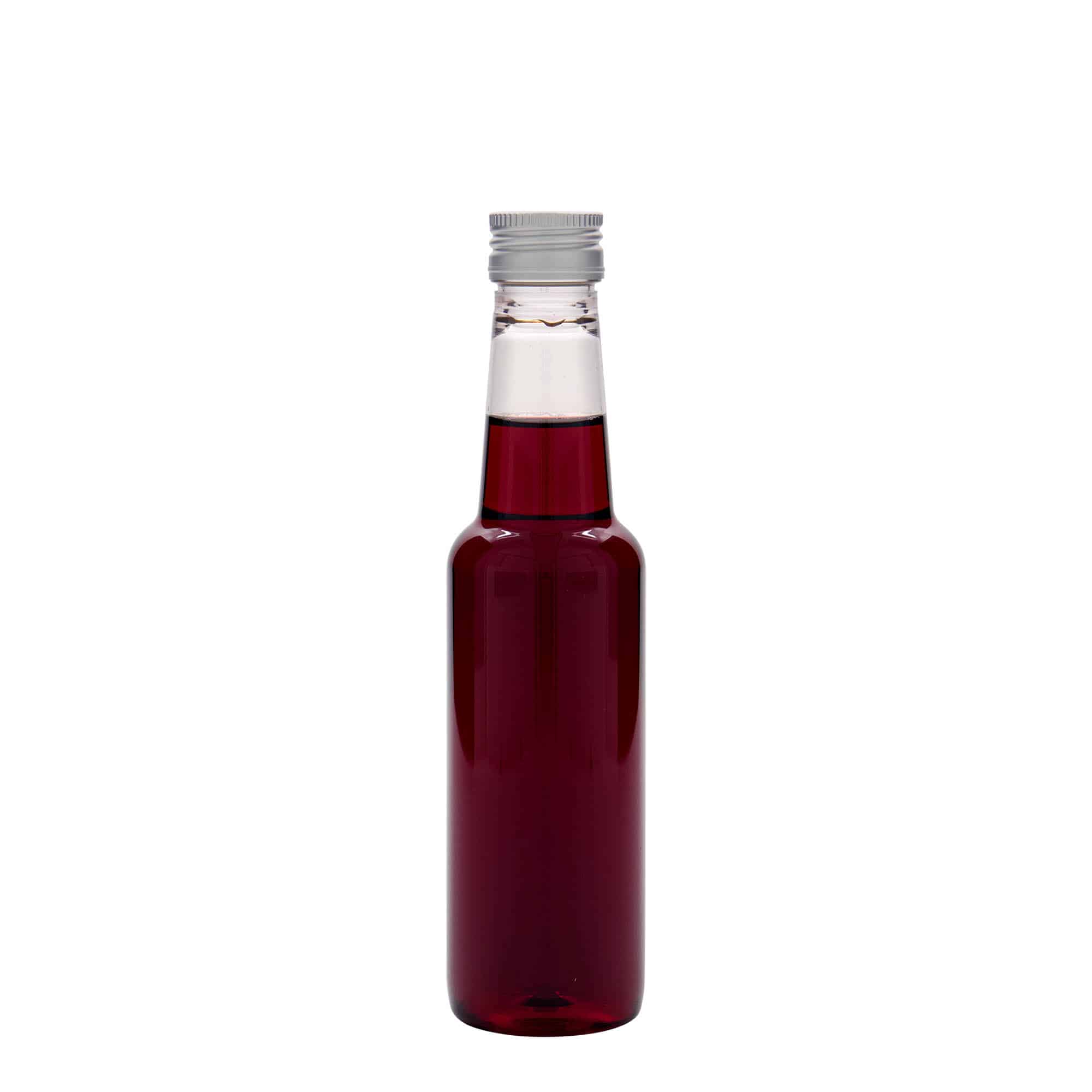 Petfles 'Wijn', 250 ml, kunststof, monding: PP 28