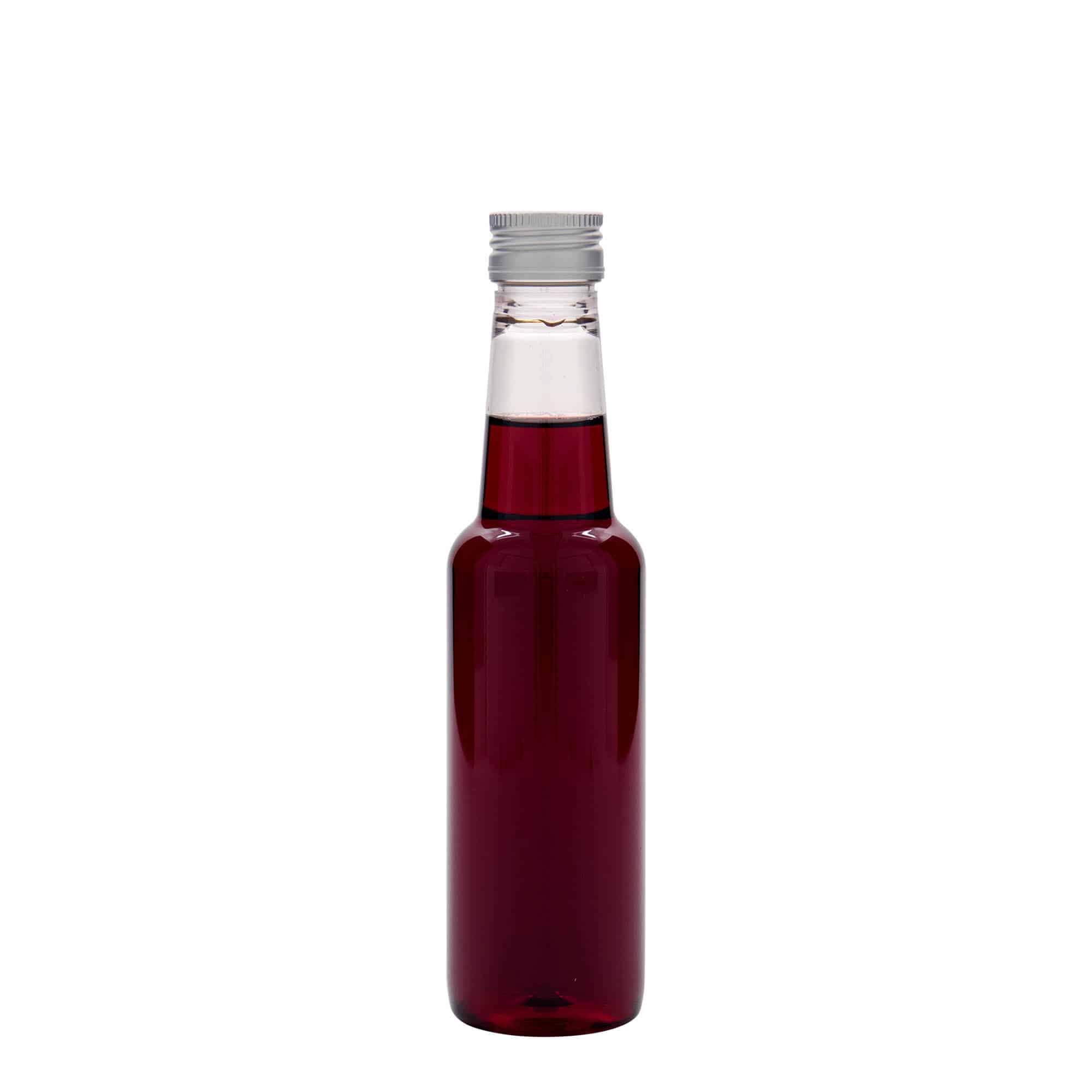 250 ml PET-fles 'Wijn', kunststof, hals: PP 28