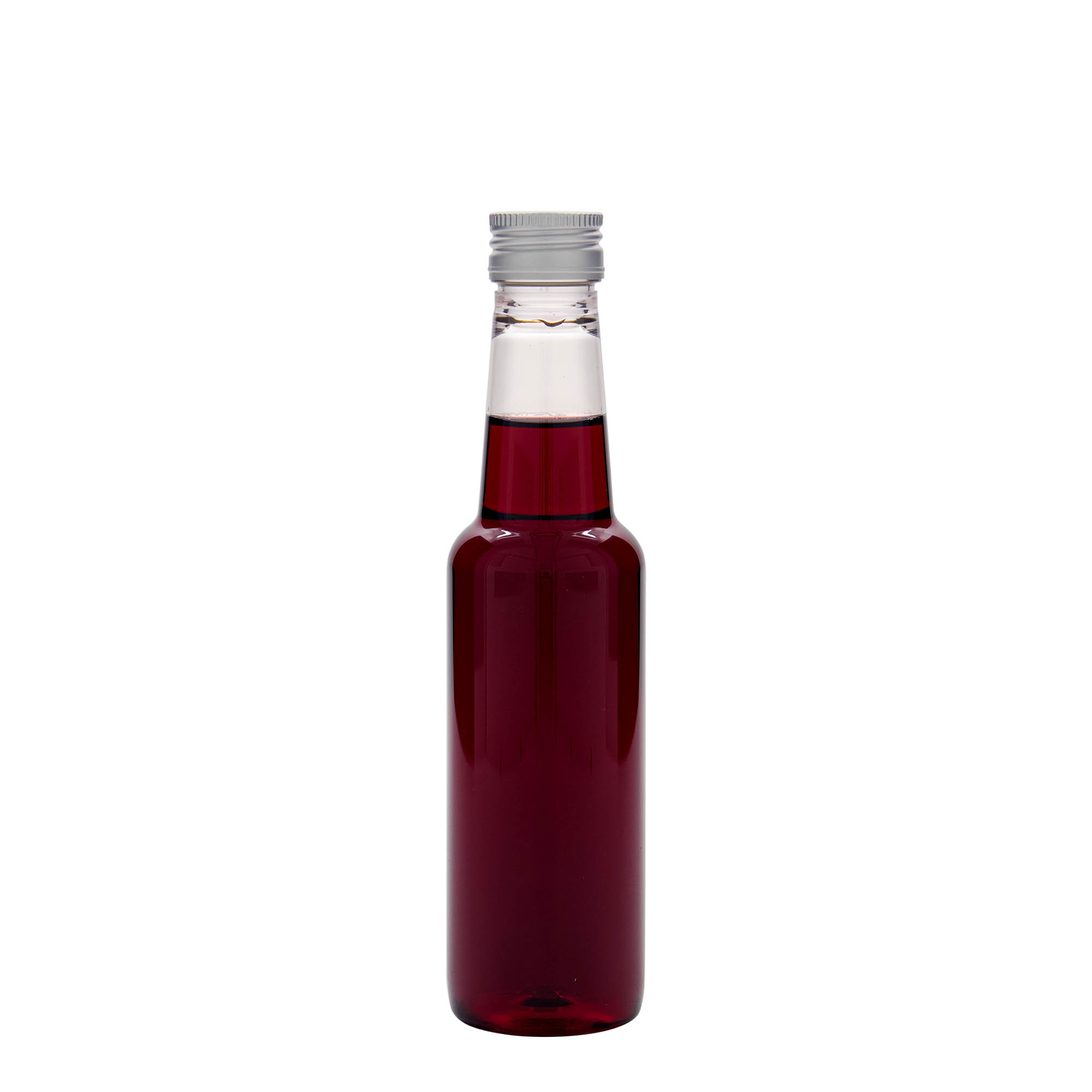 250 ml PET-fles 'Wijn', kunststof, hals: PP 28