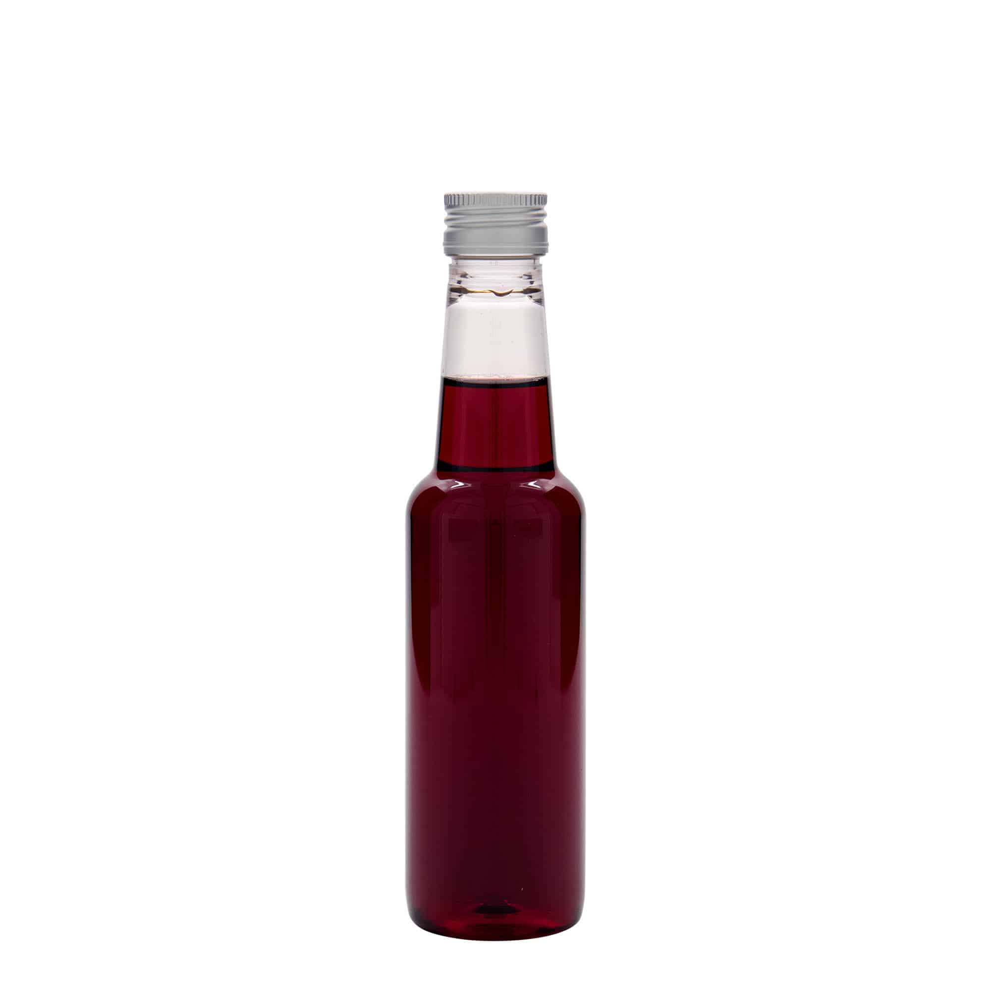 250 ml PET-fles 'Wijn', kunststof, hals: PP 28