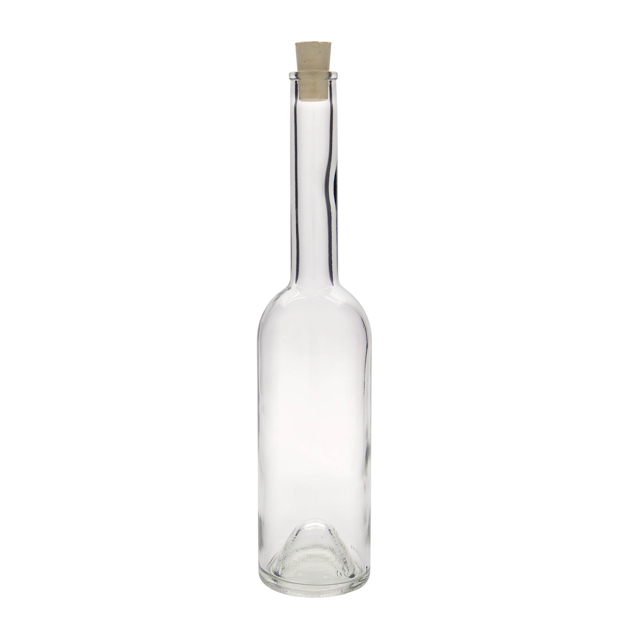500 ml glazen fles 'Opera', hals: kurk 500 ml glazen fles 'Opera', hals: kurk