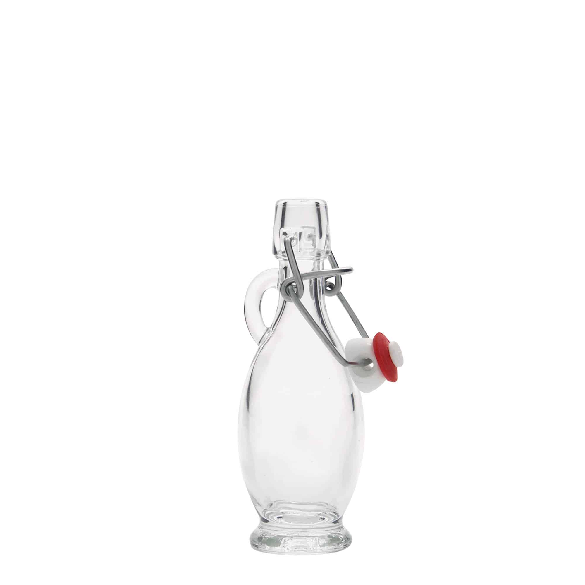 Glazen fles 'Egizia', 40 ml, monding: beugelsluiting