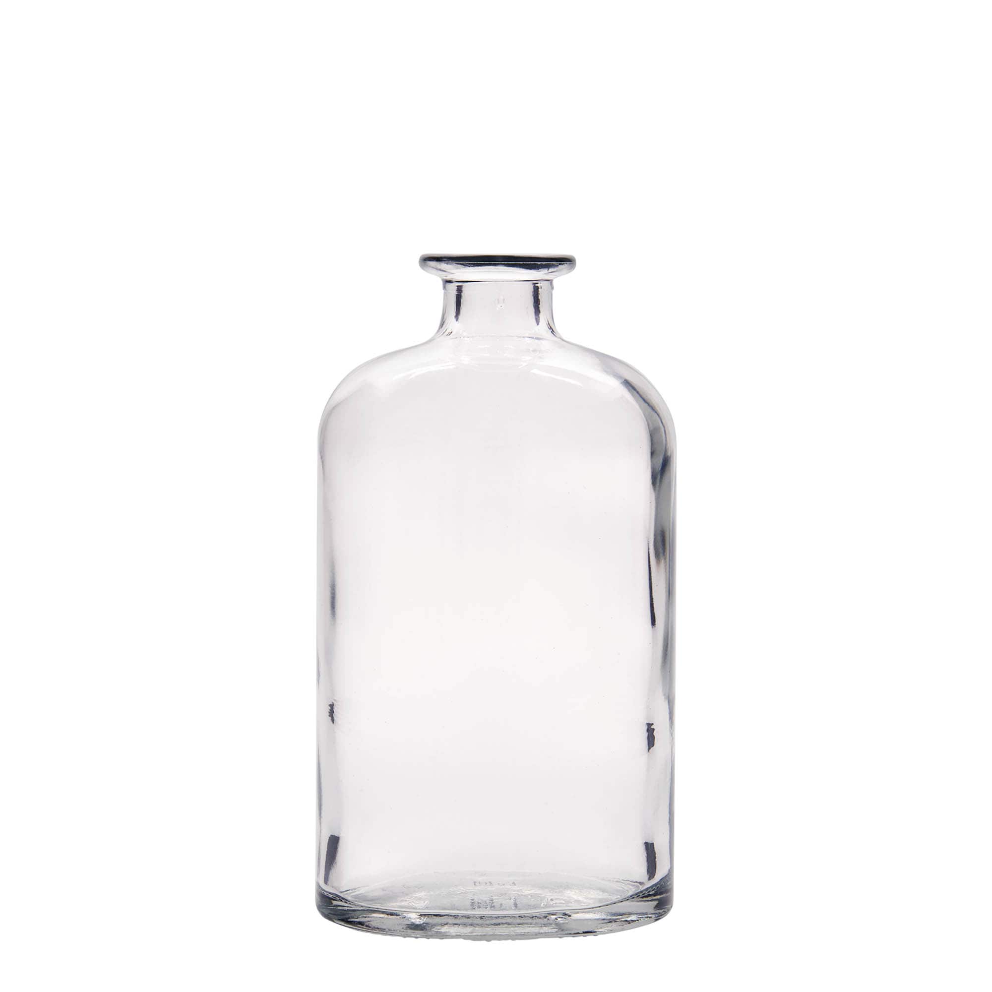 500 ml glazen fles 'Dundee', ovaal, opening: kurk