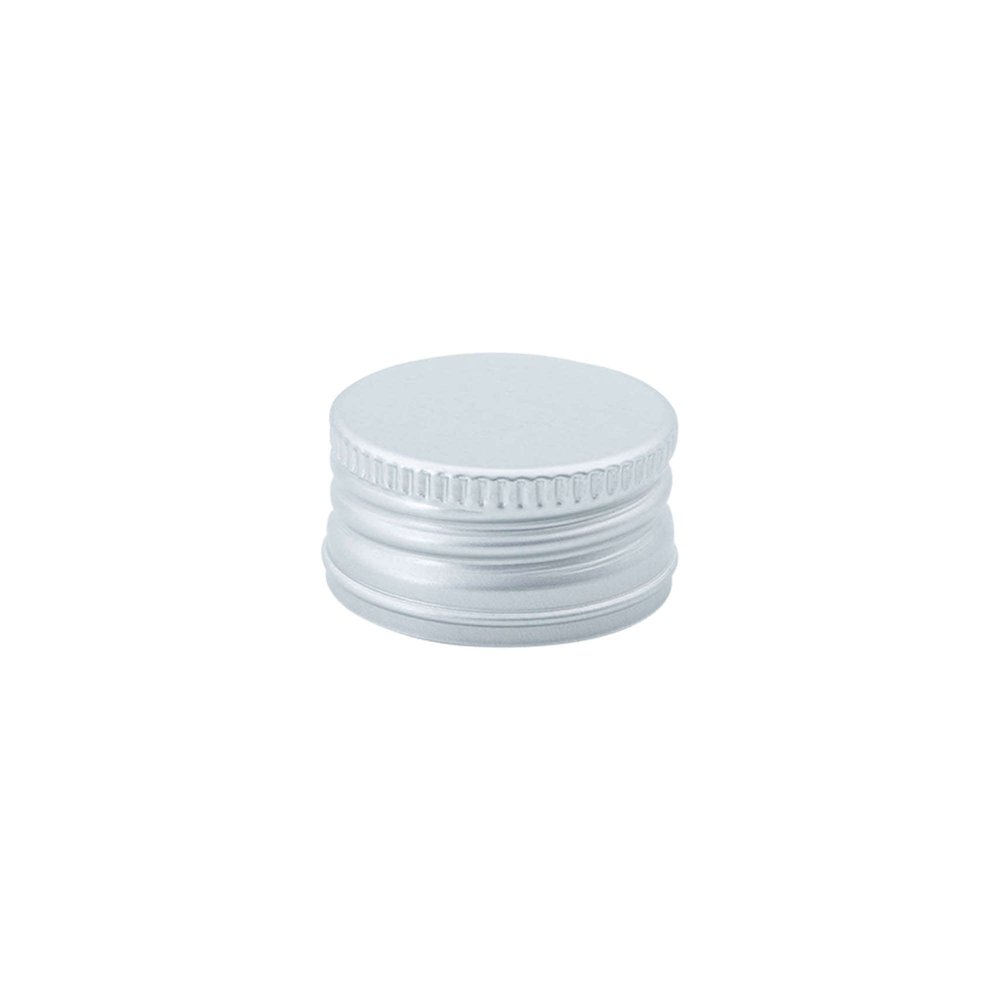 Schroefdop, metaal, zilver, voor mondstuk: PP 31,5