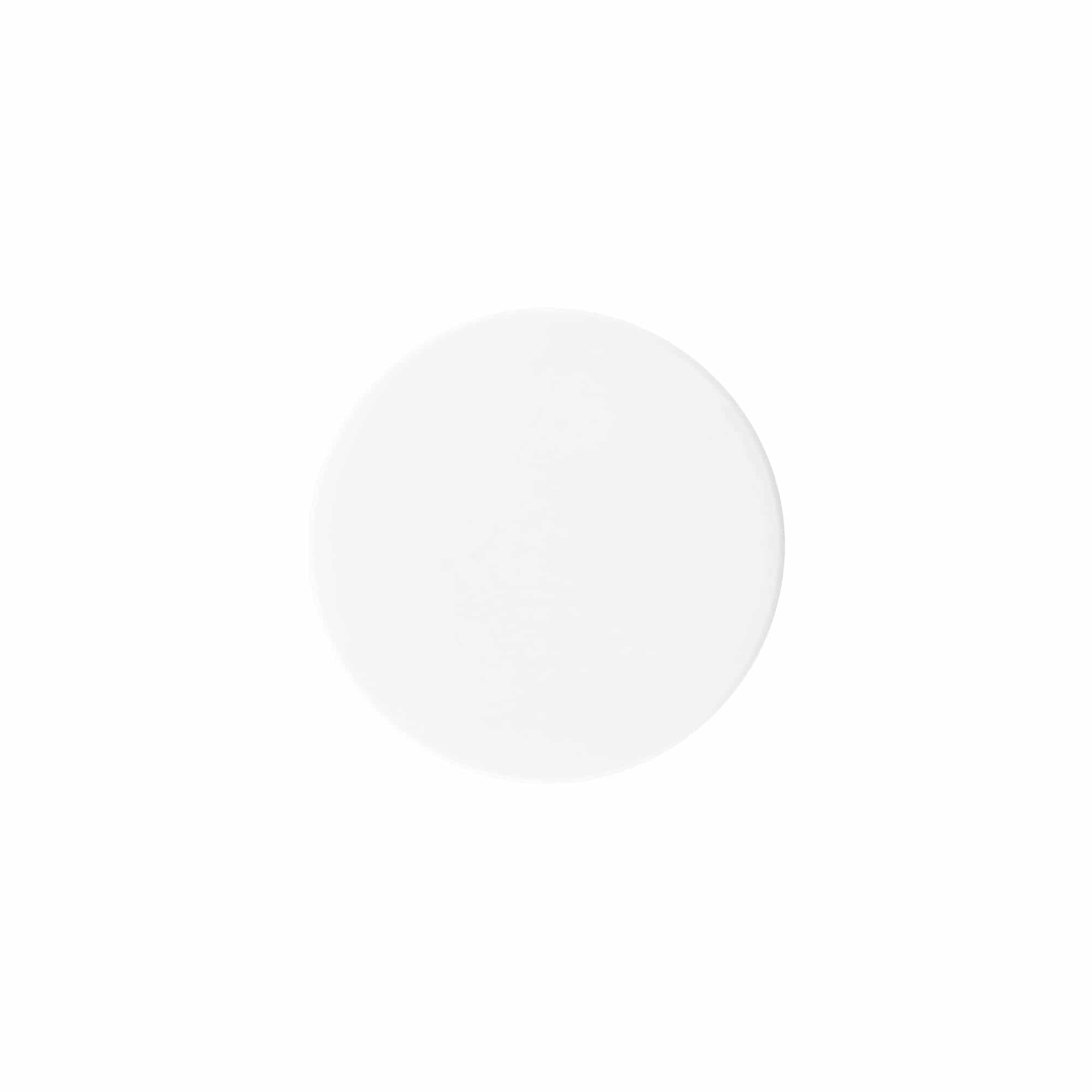 Schroefsluiting voor 'Antonella' 100 ml, PP-kunststof, wit