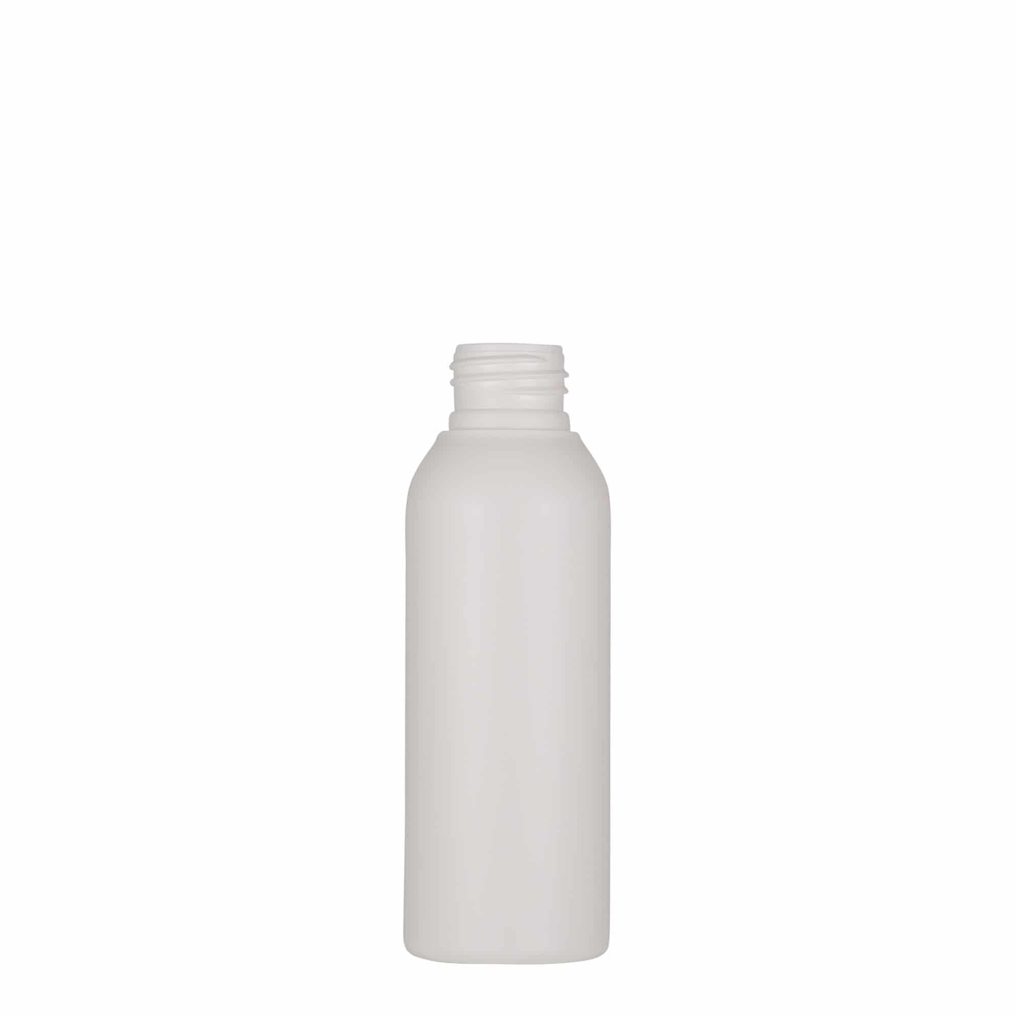 Plastic fles 'Tuffy', 100 ml, HDPE, wit, monding: GPI 24/410 Plastic fles 'Tuffy', 100 ml, HDPE, wit, monding: GPI 24/410