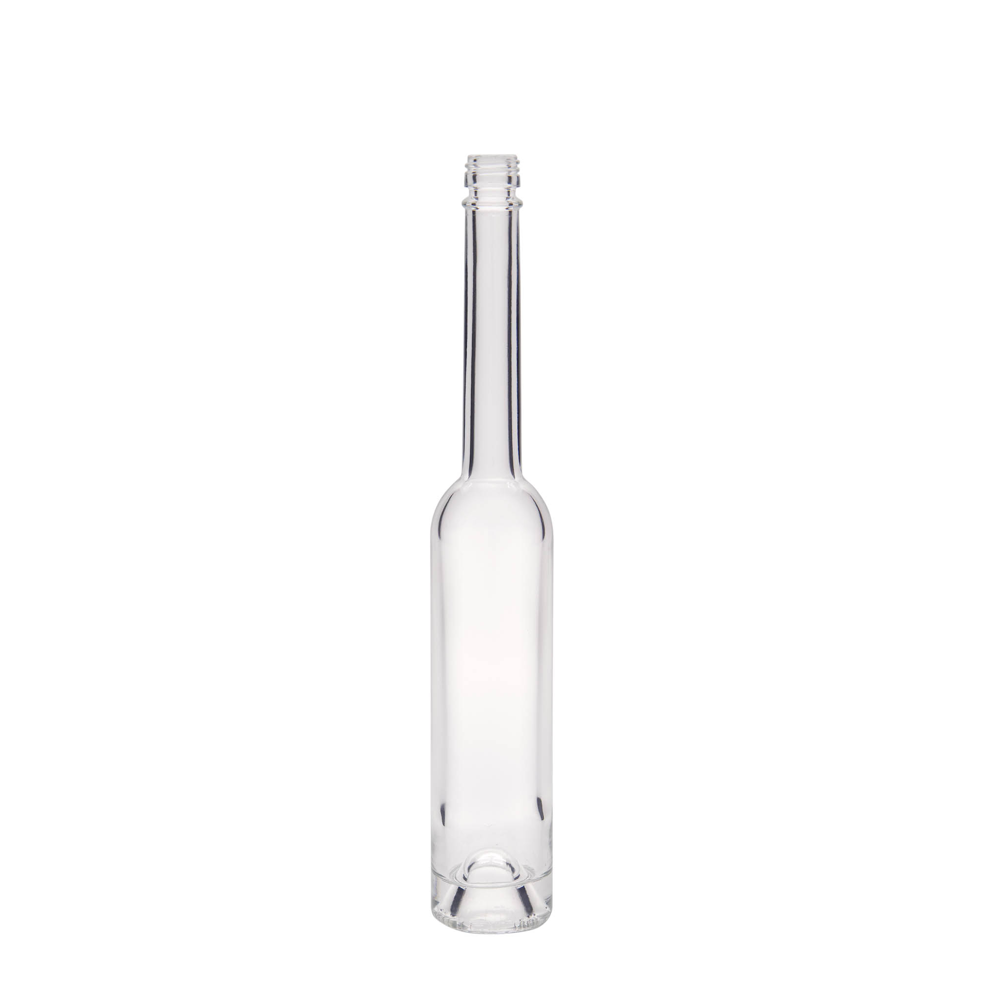100 ml glazen fles 'Platina', opening: PP 18 100 ml glazen fles 'Platina', opening: PP 18