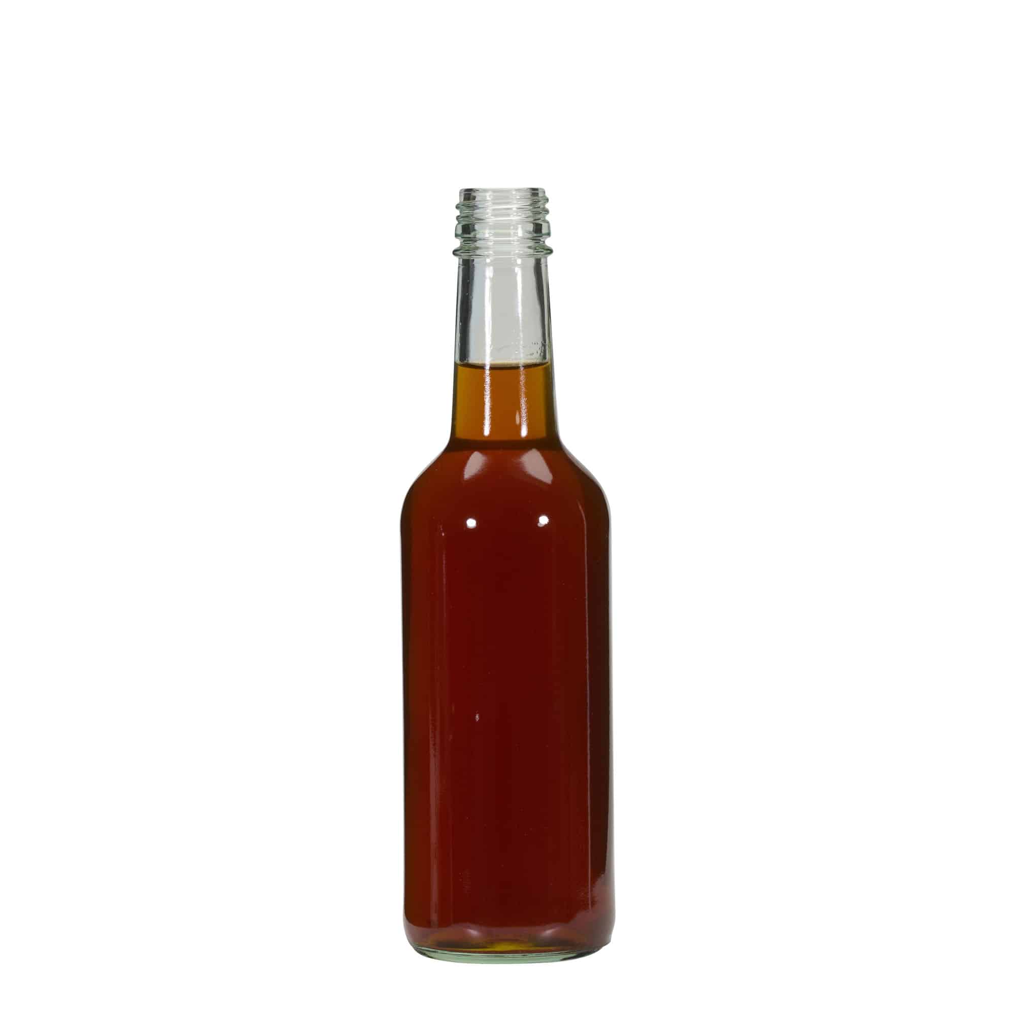 Universele fles, 330 ml, glas, monding: PP 28