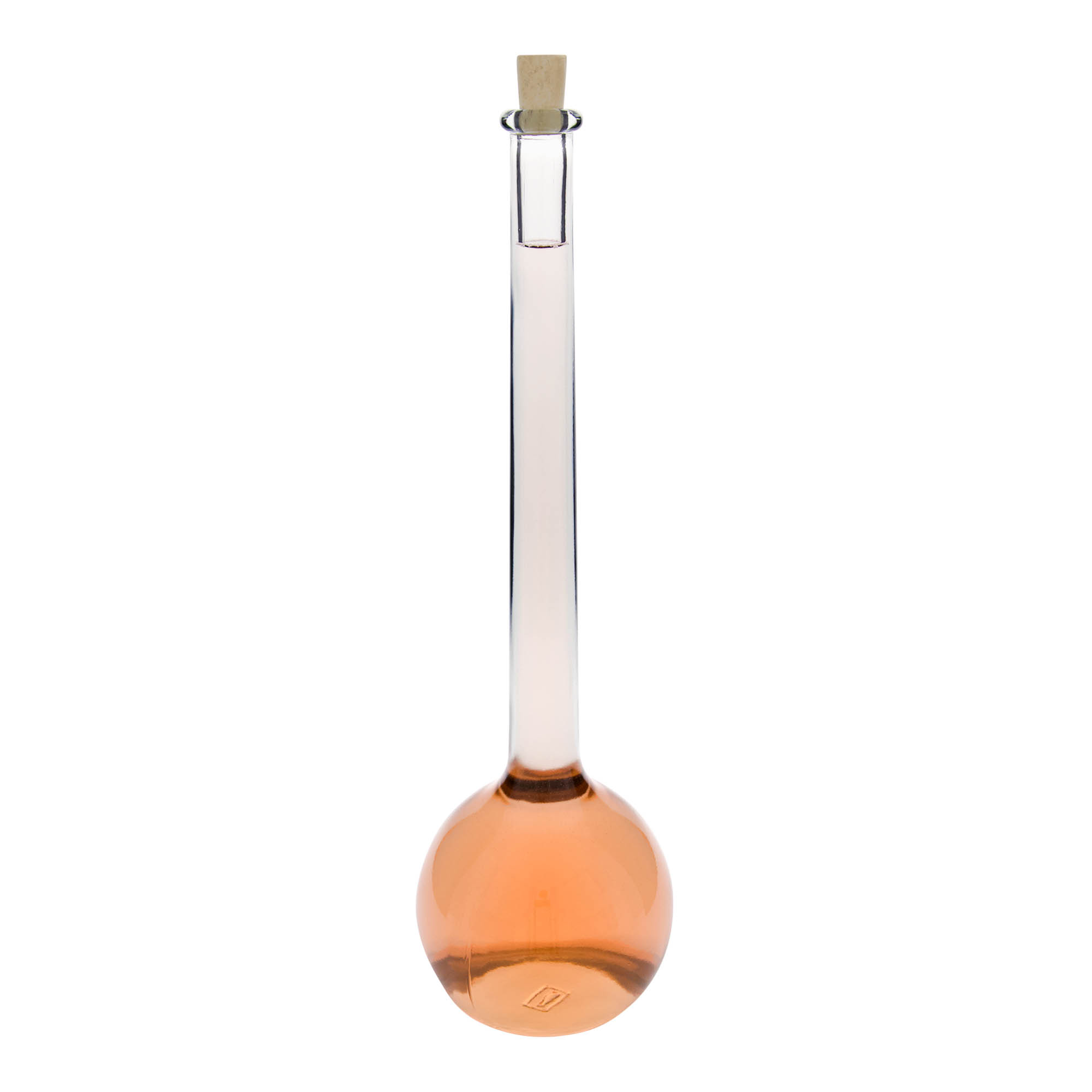 1.500 ml glazen fles 'Tulipano', opening: kurk