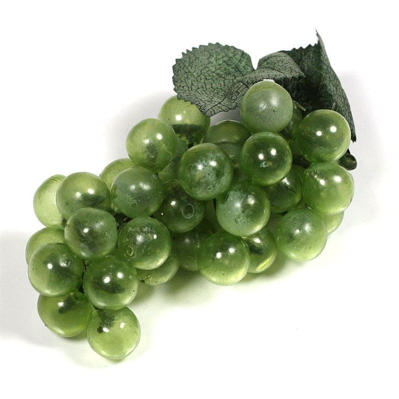 Plastic druiven, groen