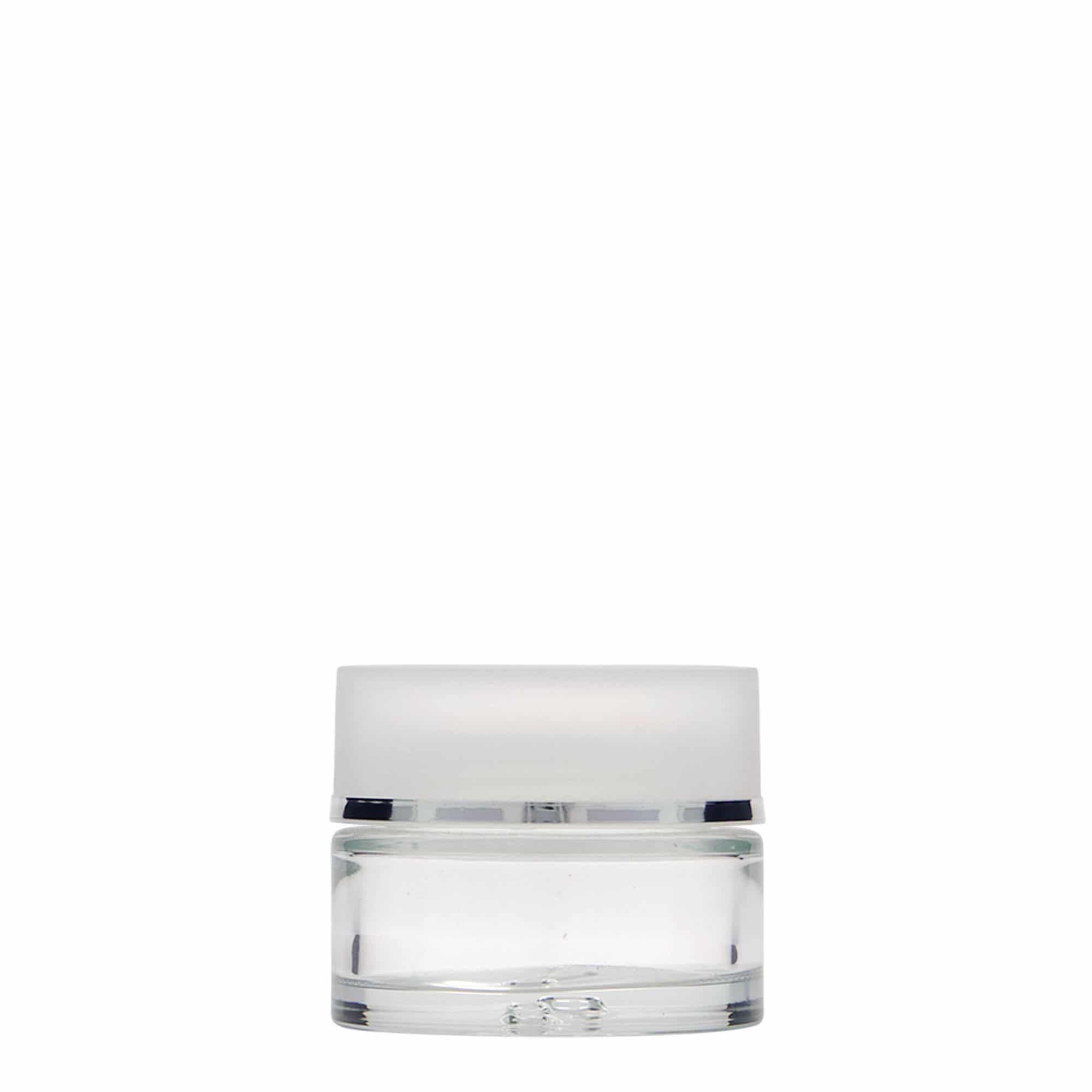 30 ml potje 'Clear Edition', glas, opening: schroefdop