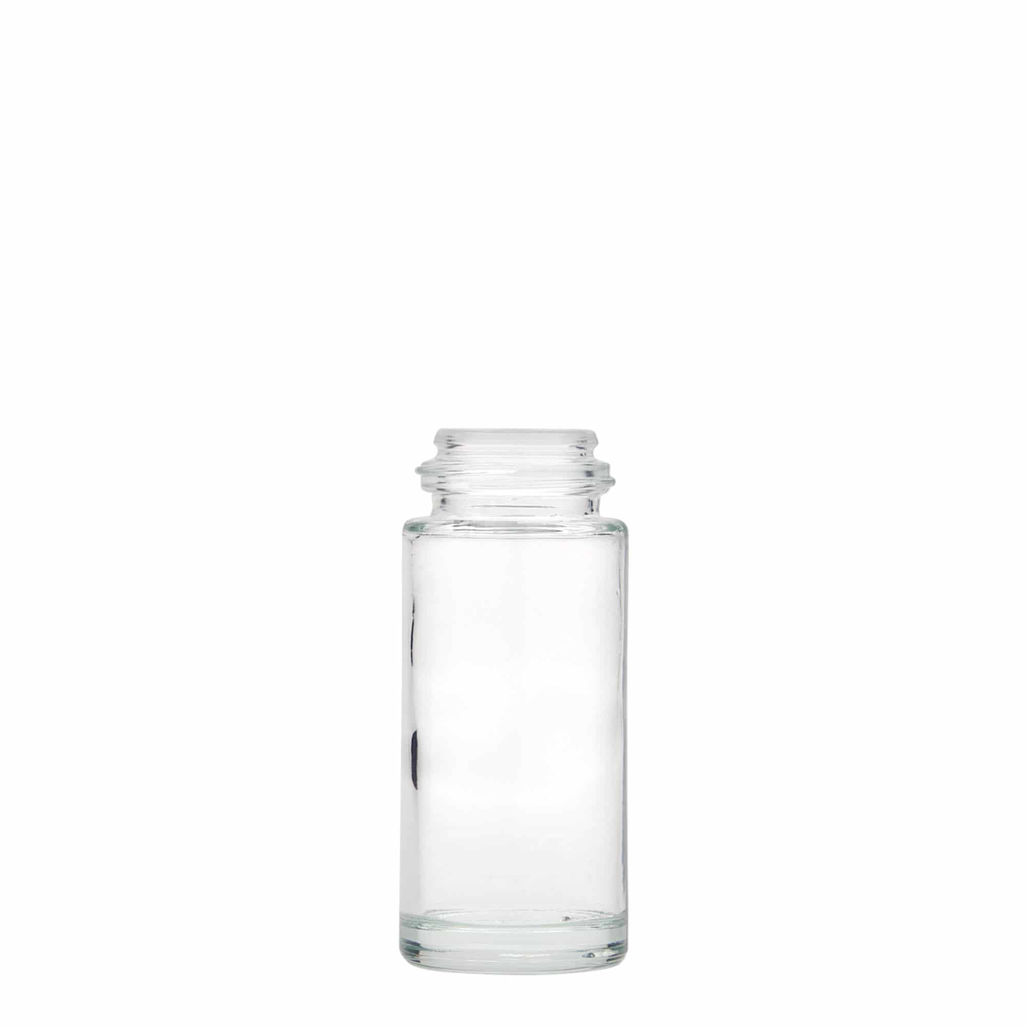 50 ml roll-on fles, glas, opening: schroefdop