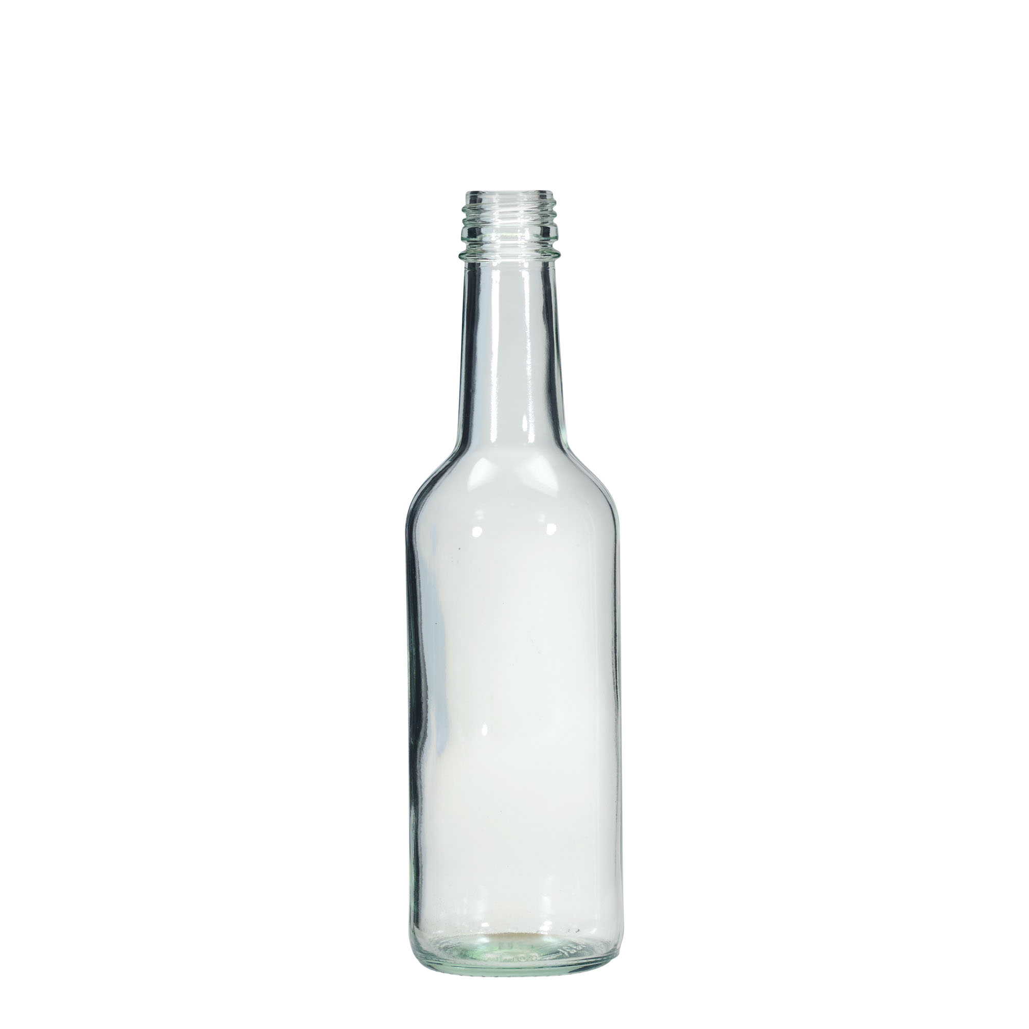 330 ml universele fles, glas, hals: PP 28 330 ml universele fles, glas, hals: PP 28