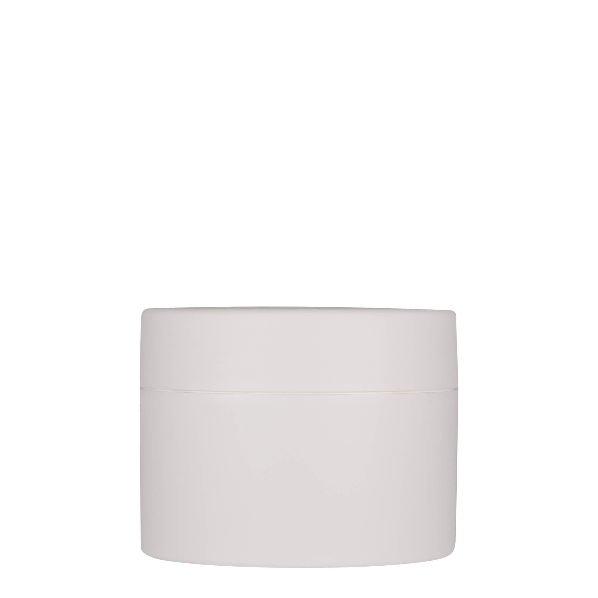 Plastic pot 'Antonella', 250 ml, PP, wit, monding: schroefsluiting