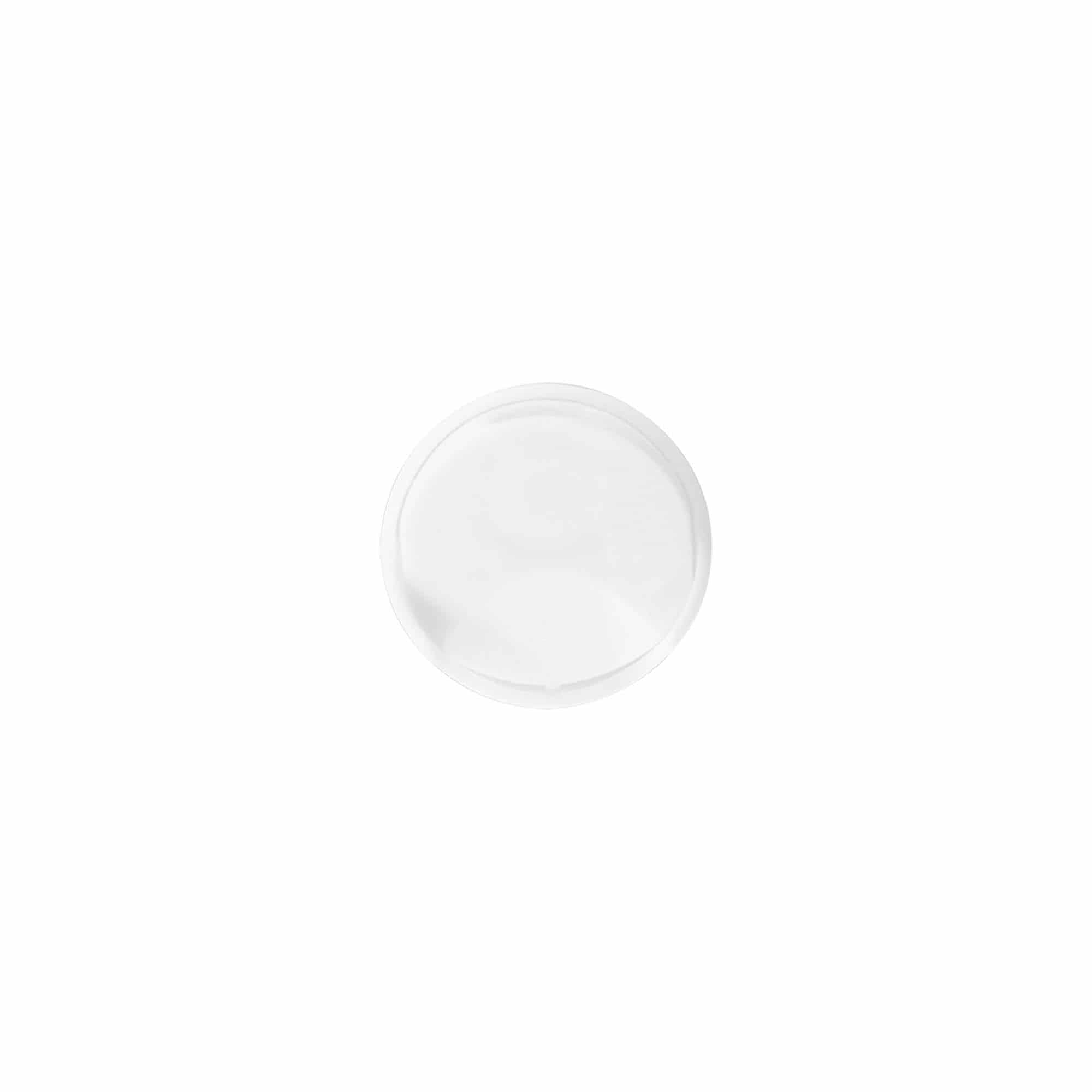 Schroefsluiting Disc Top, PP-kunststof, wit, voor monding: 24/410