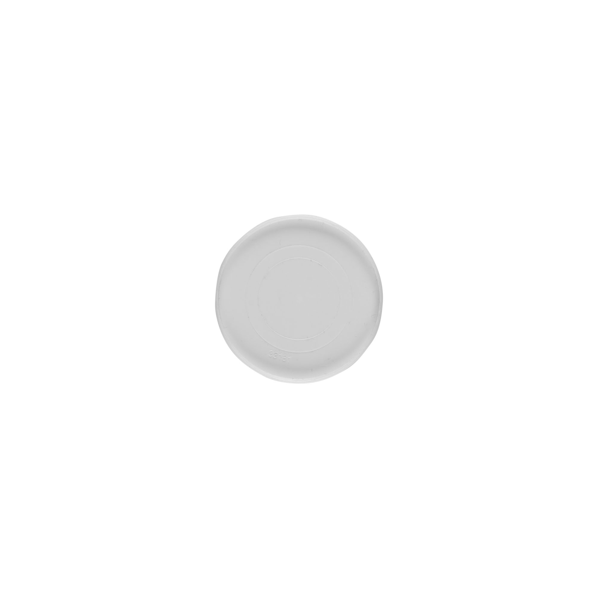Afdekschijf voor 50 ml 'Bianca', PP-kunststof, wit
