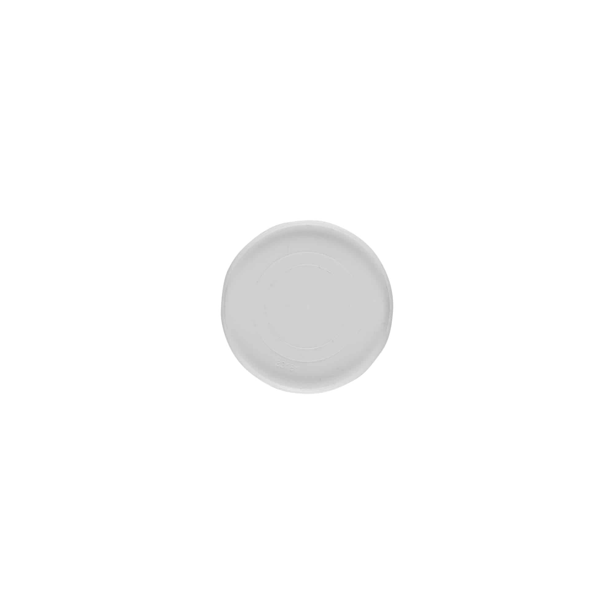 Afdekschijf voor 50 ml 'Bianca', PP-kunststof, wit