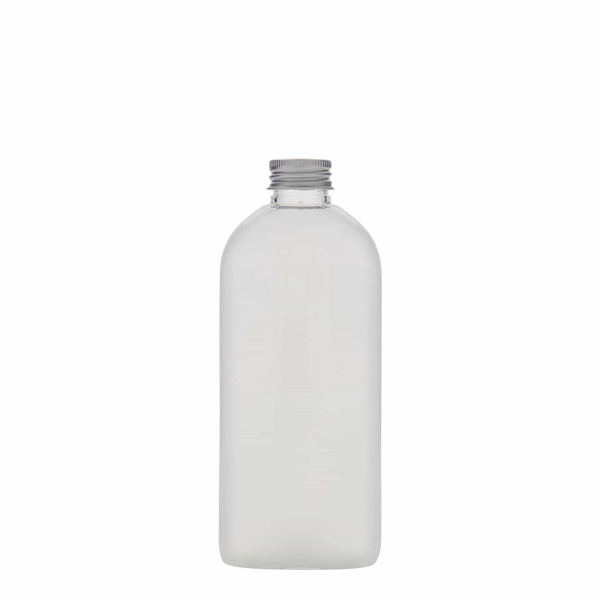250 ml PET-fles 'Iris', ovaal, kunststof, hals: 24/410