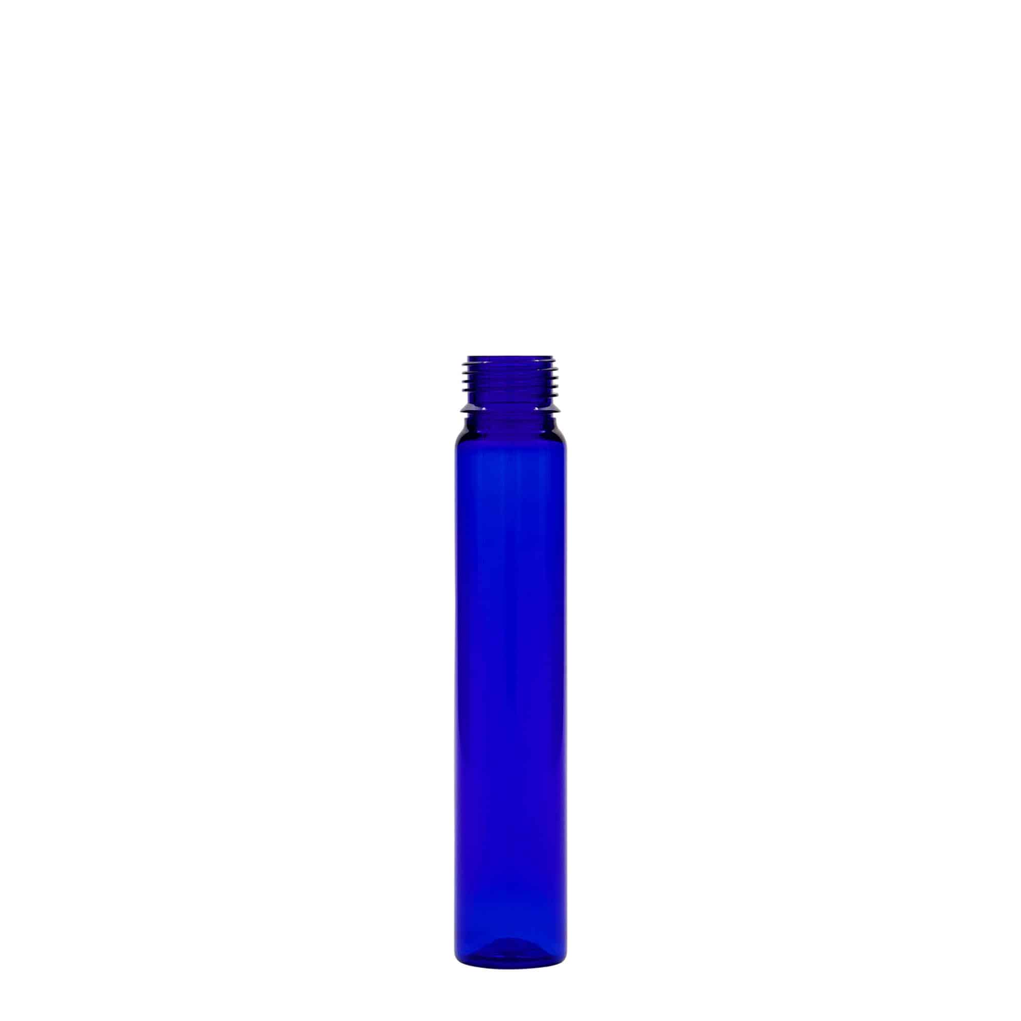Petbuisje, 25 ml, kunststof, koningsblauw, monding: schroefsluiting