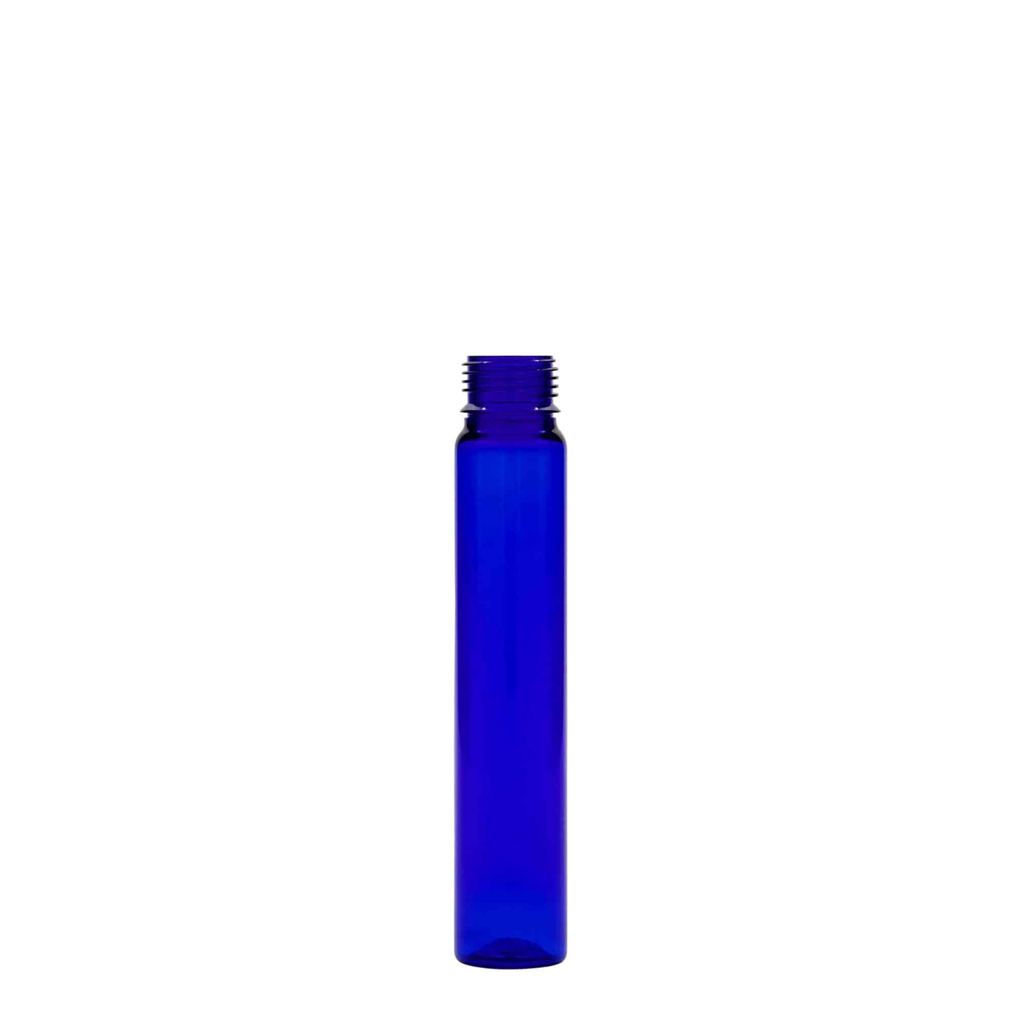 25 ml PET-buisje, kunststof, koningsblauw, opening: schroefdop