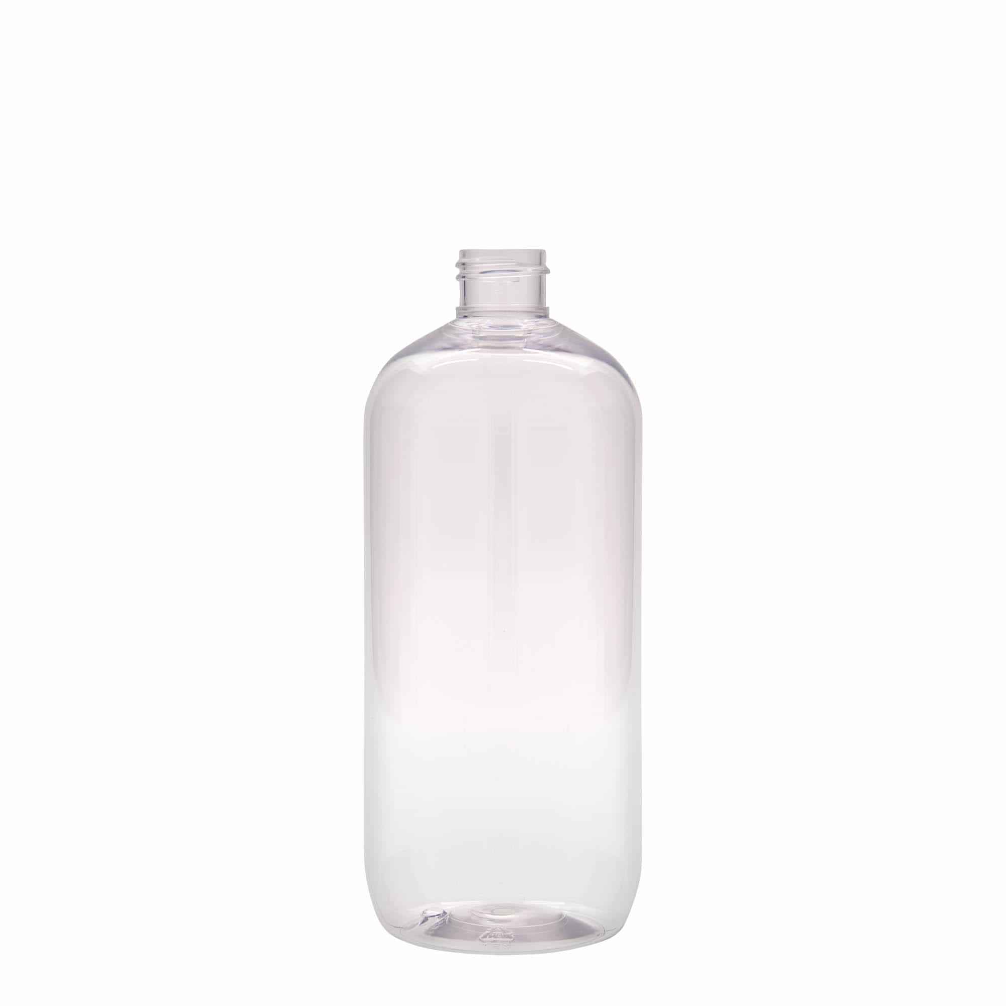 Petfles 'Boston', 500 ml, kunststof, monding: 24/410