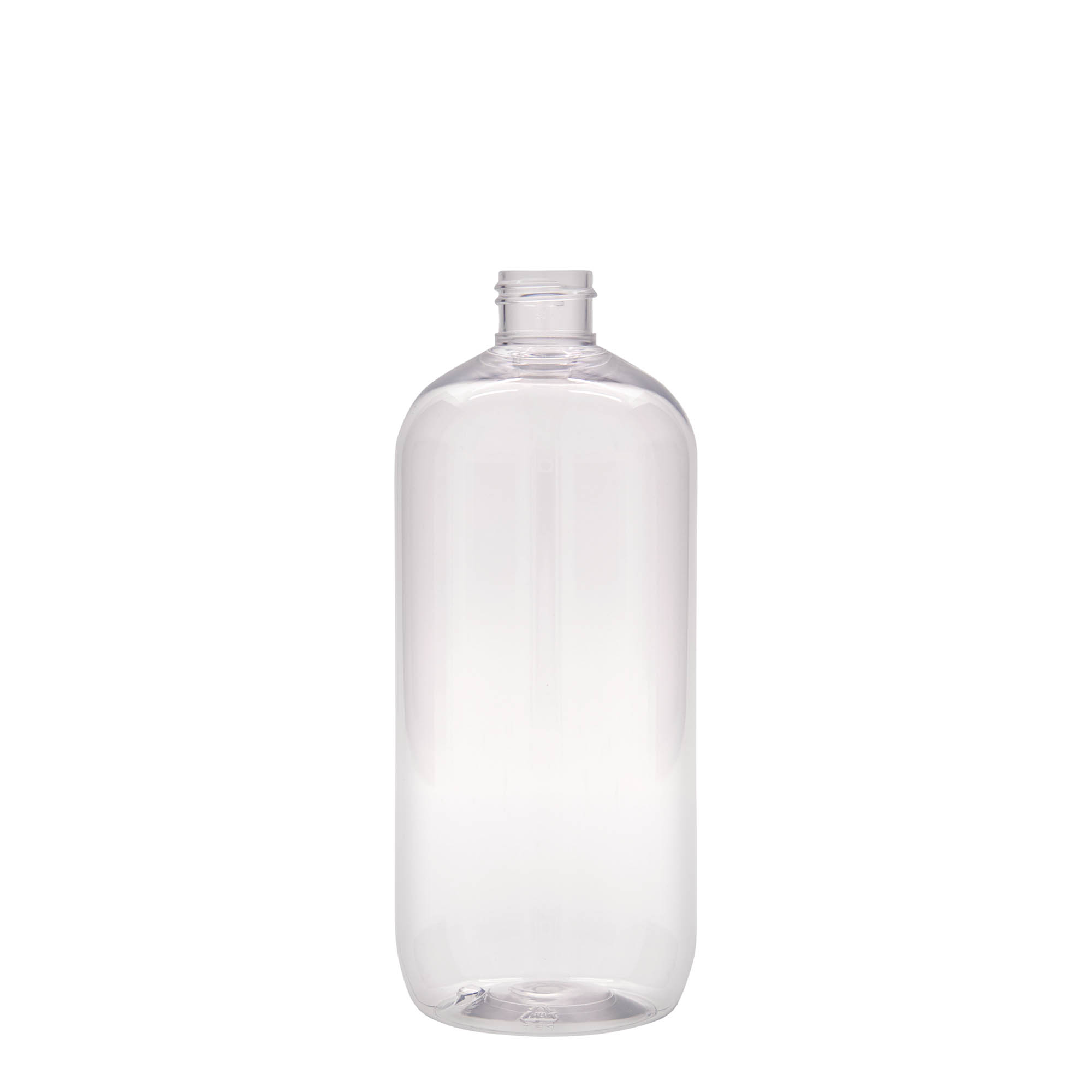 500 ml PET-fles 'Boston', kunststof, hals: 24/410