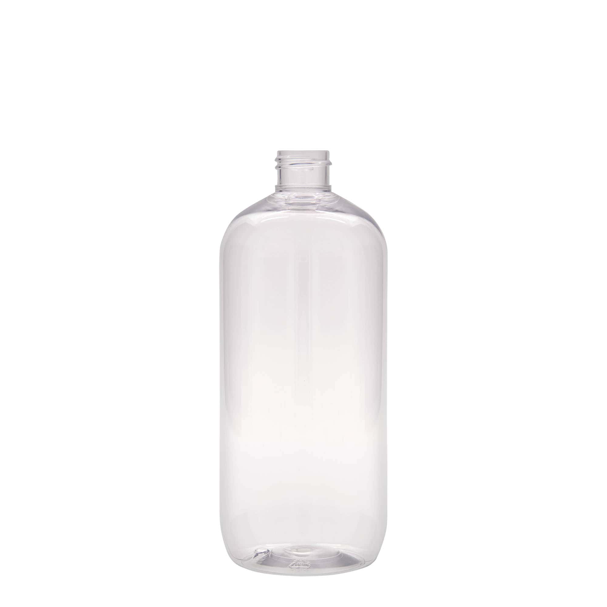 500 ml PET-fles 'Boston', kunststof, hals: 24/410