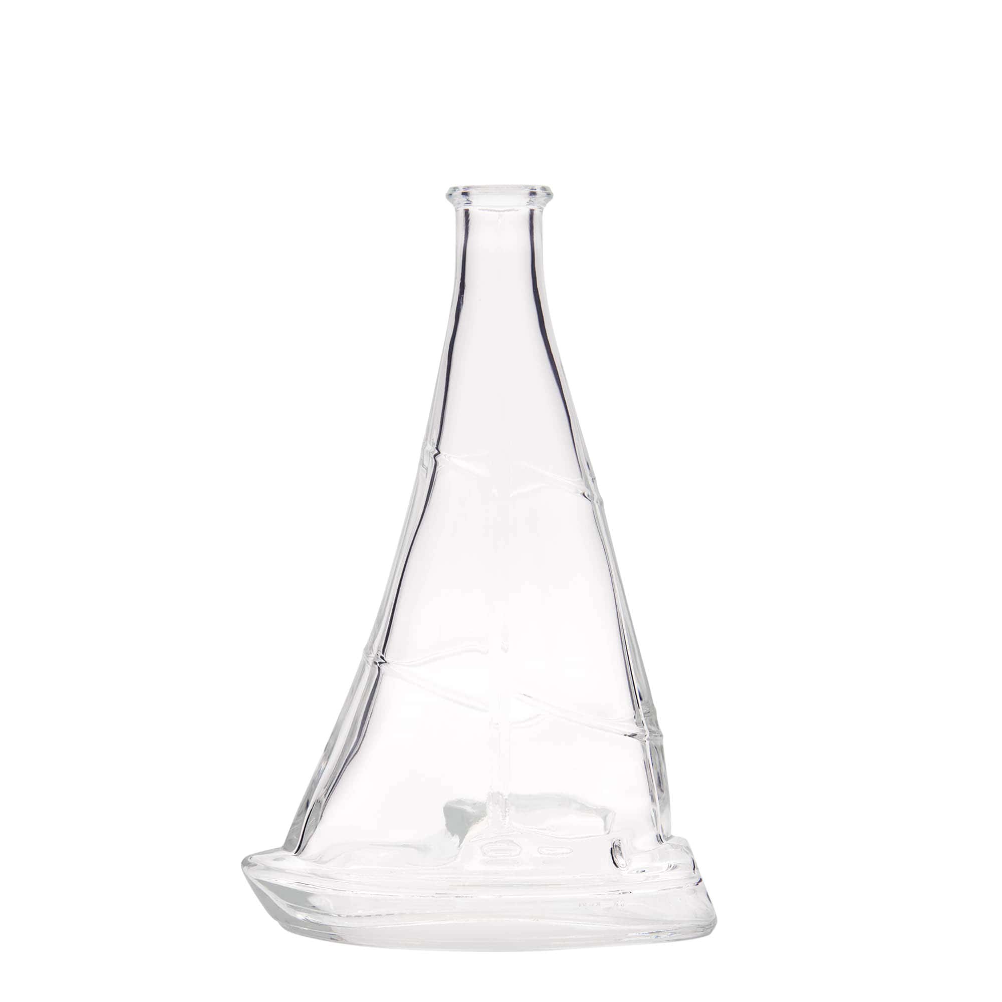350 ml glazen fles 'Zeilboot', opening: kurk