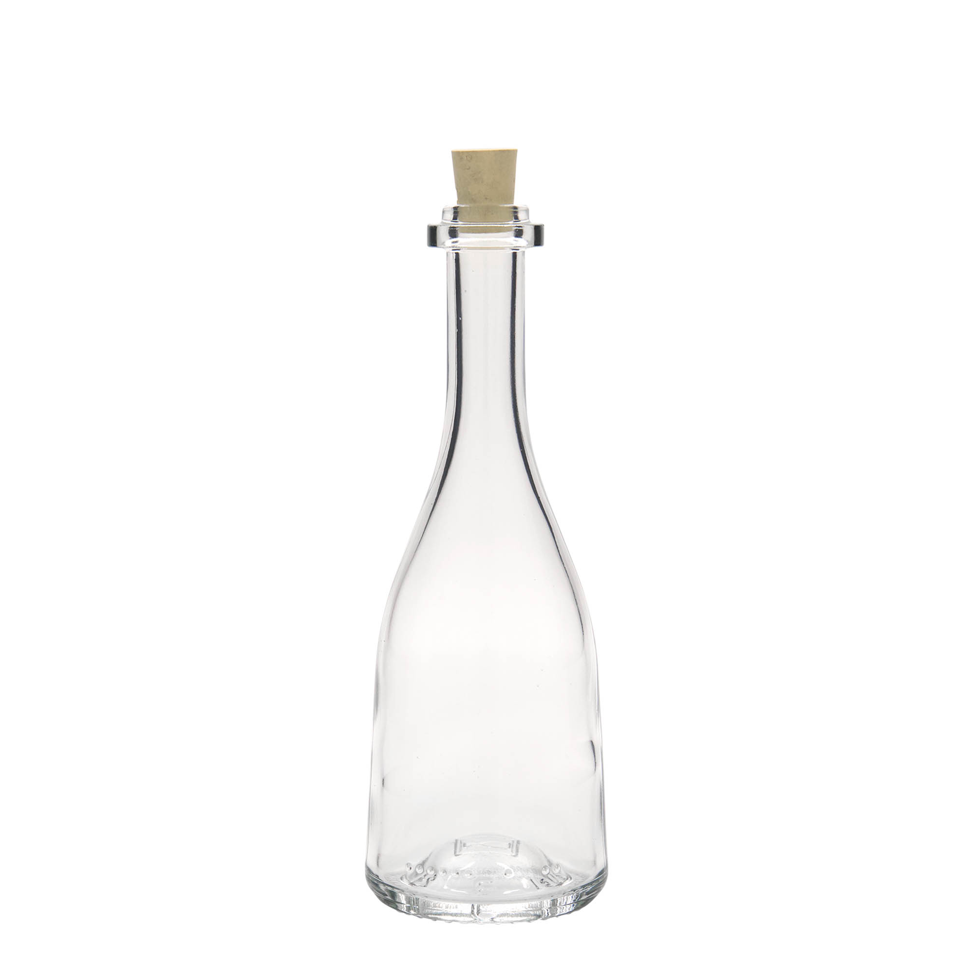 200 ml glazen fles 'Rustica', opening: kurk